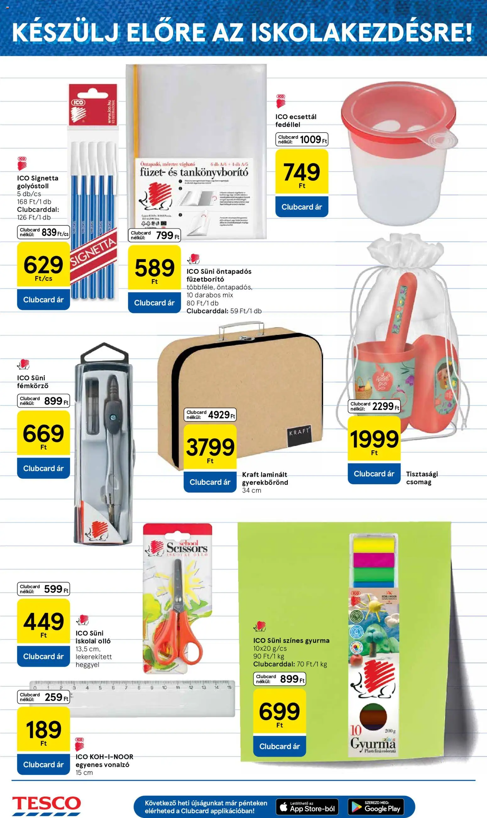 Tesco akciós ujság - amely érvényes a következő dátumtól: 2026.07.30. | Oldal: 16 | Termékek: Gyurma