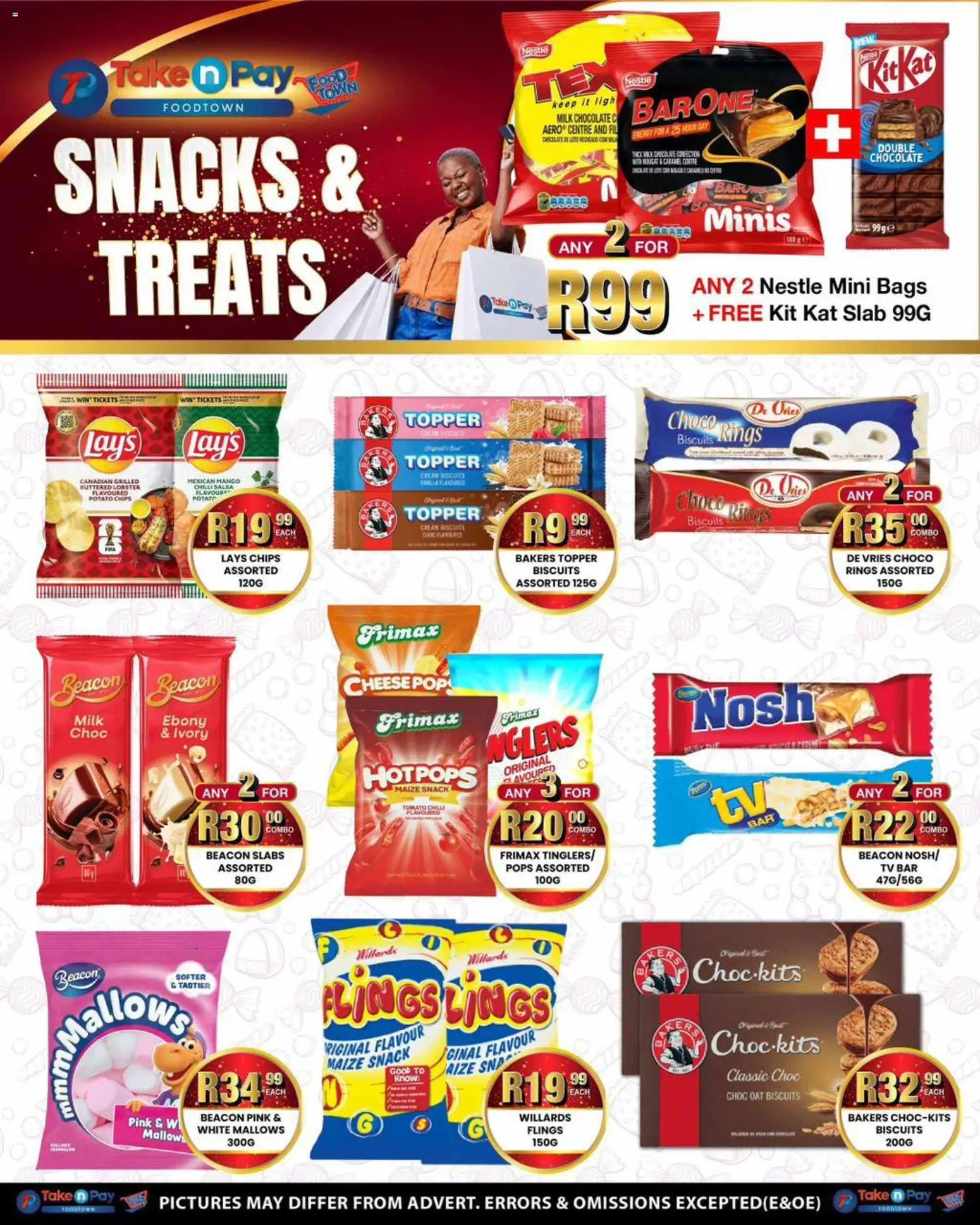 New Take n Pay catalogue – valid from 01.06.2026 | Page: 5 | Products: Milk, Chips, Mango, Chilli