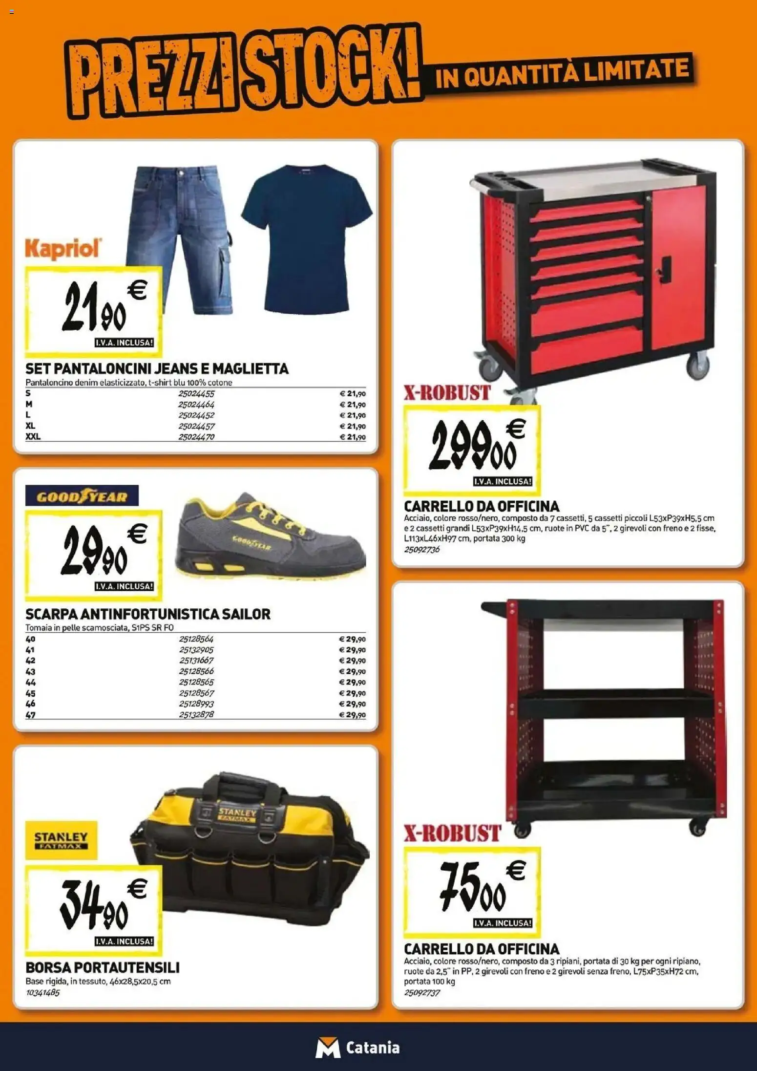 Volantino TECNOMAT del 27.05.2026 | Pagina: 20 | Prodotti: Pantaloncini, Jeans, Carrello, Maglietta