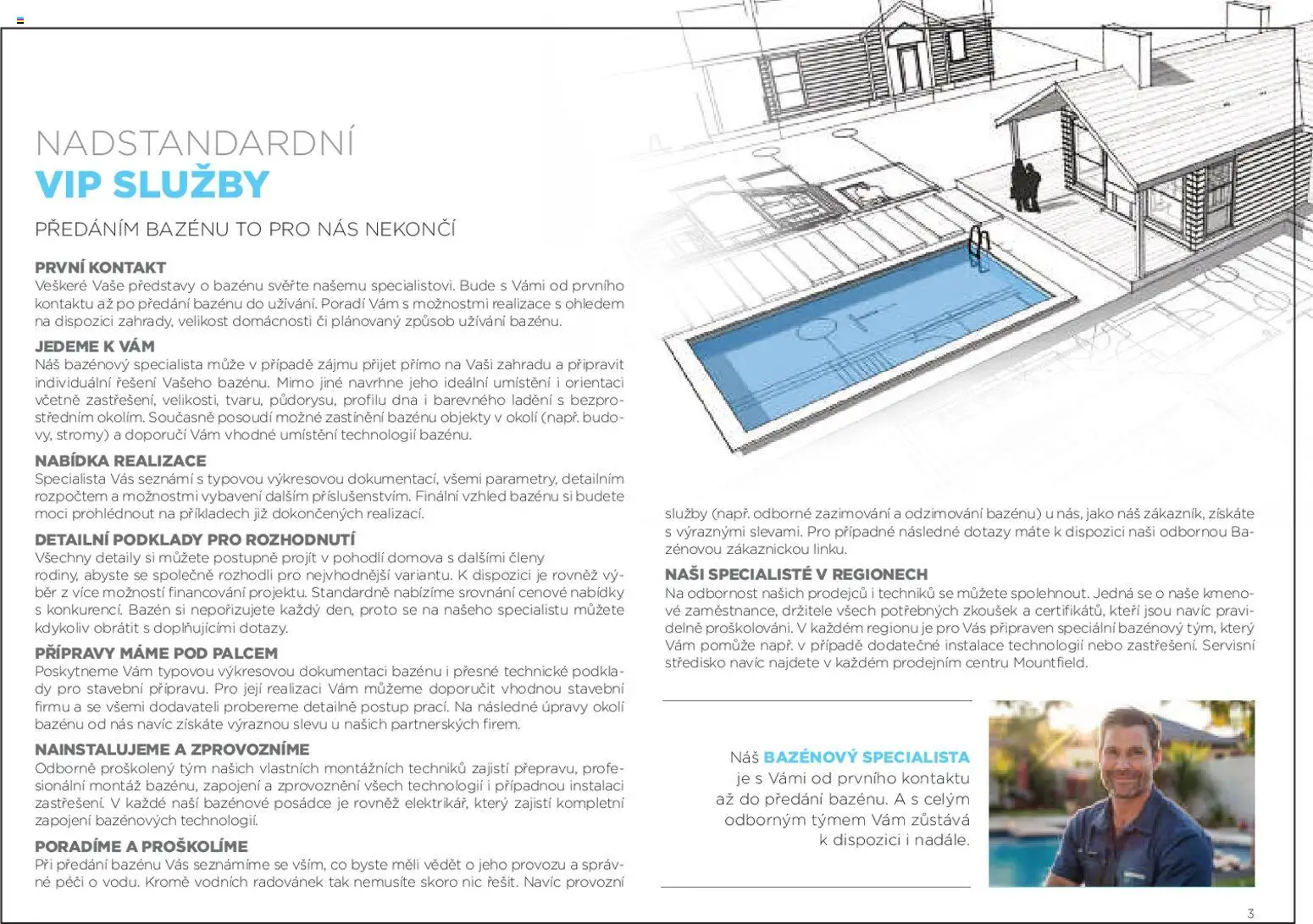 Mountfield leták - Bazény od 05.08.2026 | Strana: 3