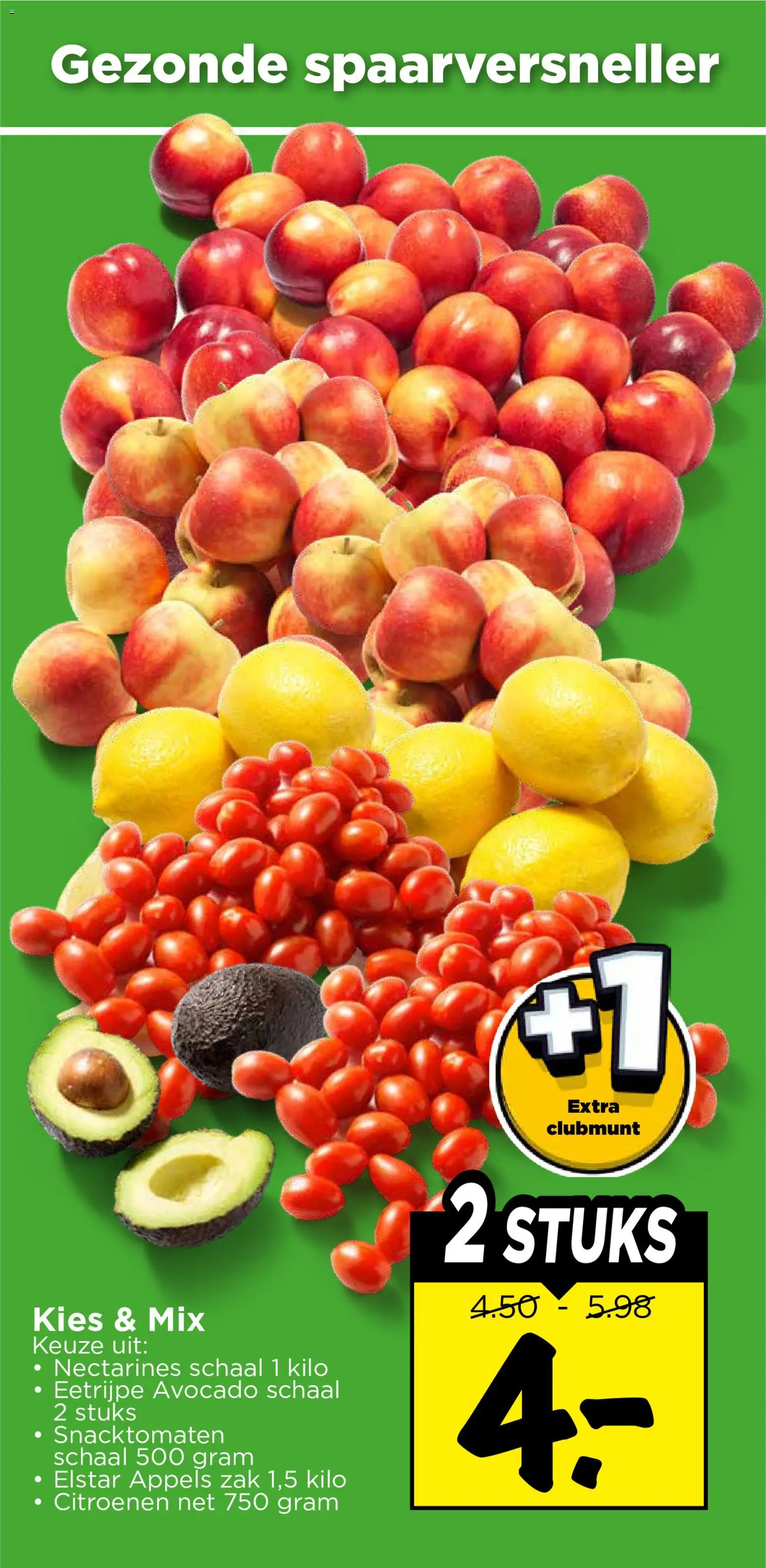 {H1} | Pagina: 20 | Producten: Avocado, Citroenen, Appels, Schaal