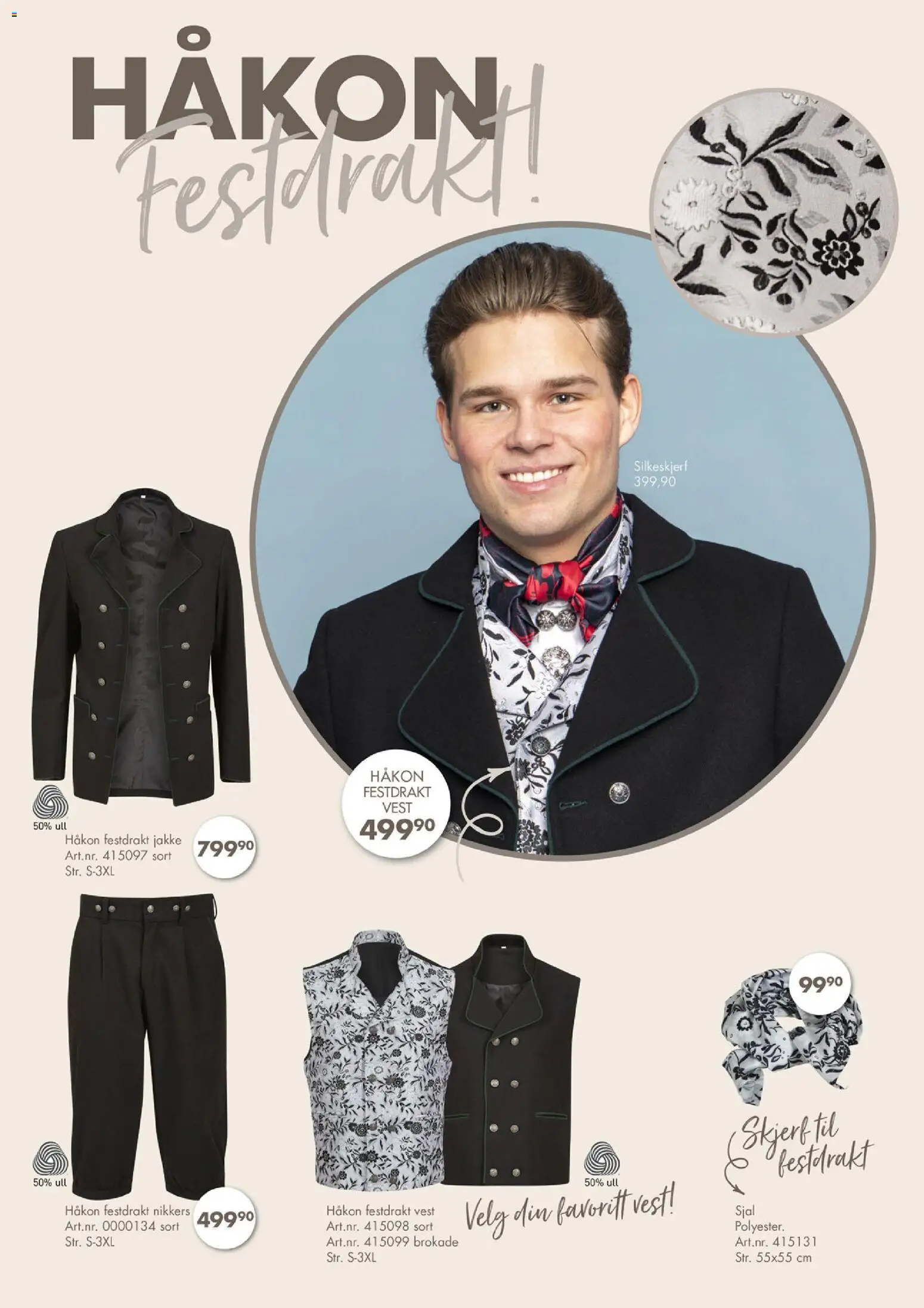 {H1} | Side: 45 | Produkter: Vest, Jakke, Sjal