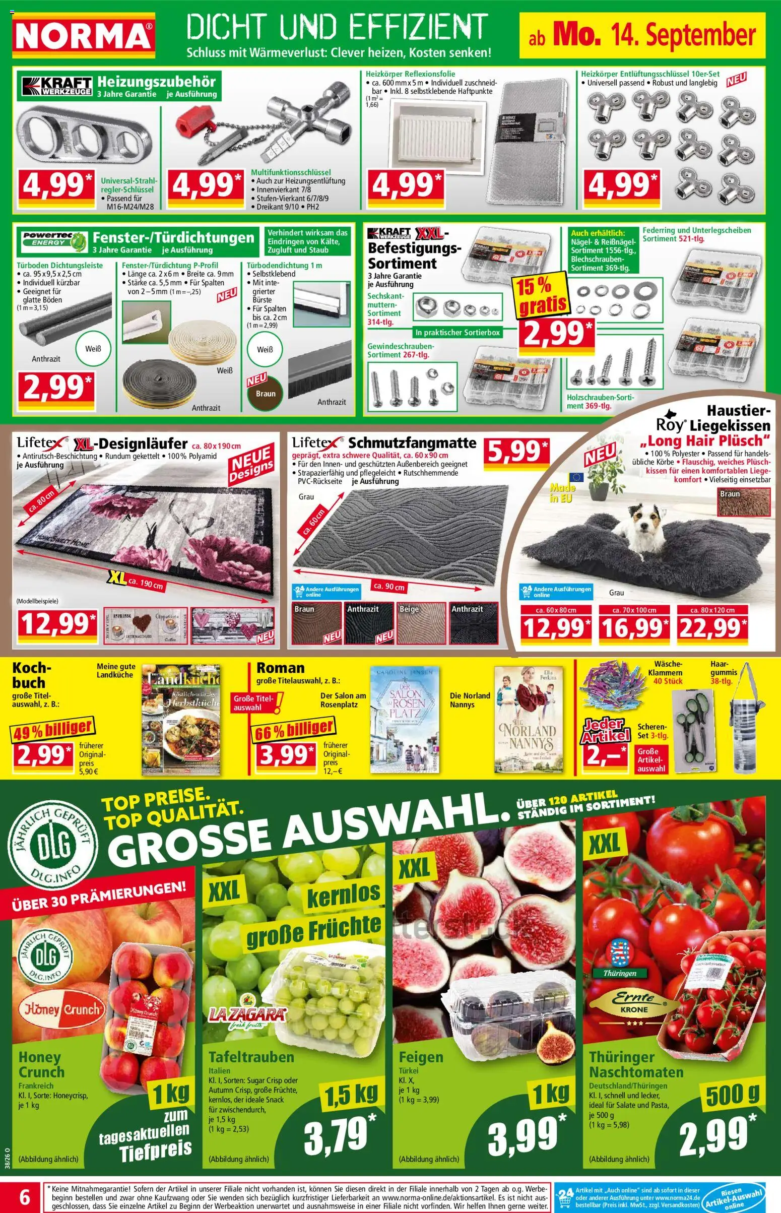Norma Prospekt – gültig ab 14.09.2026 | Seite: 6