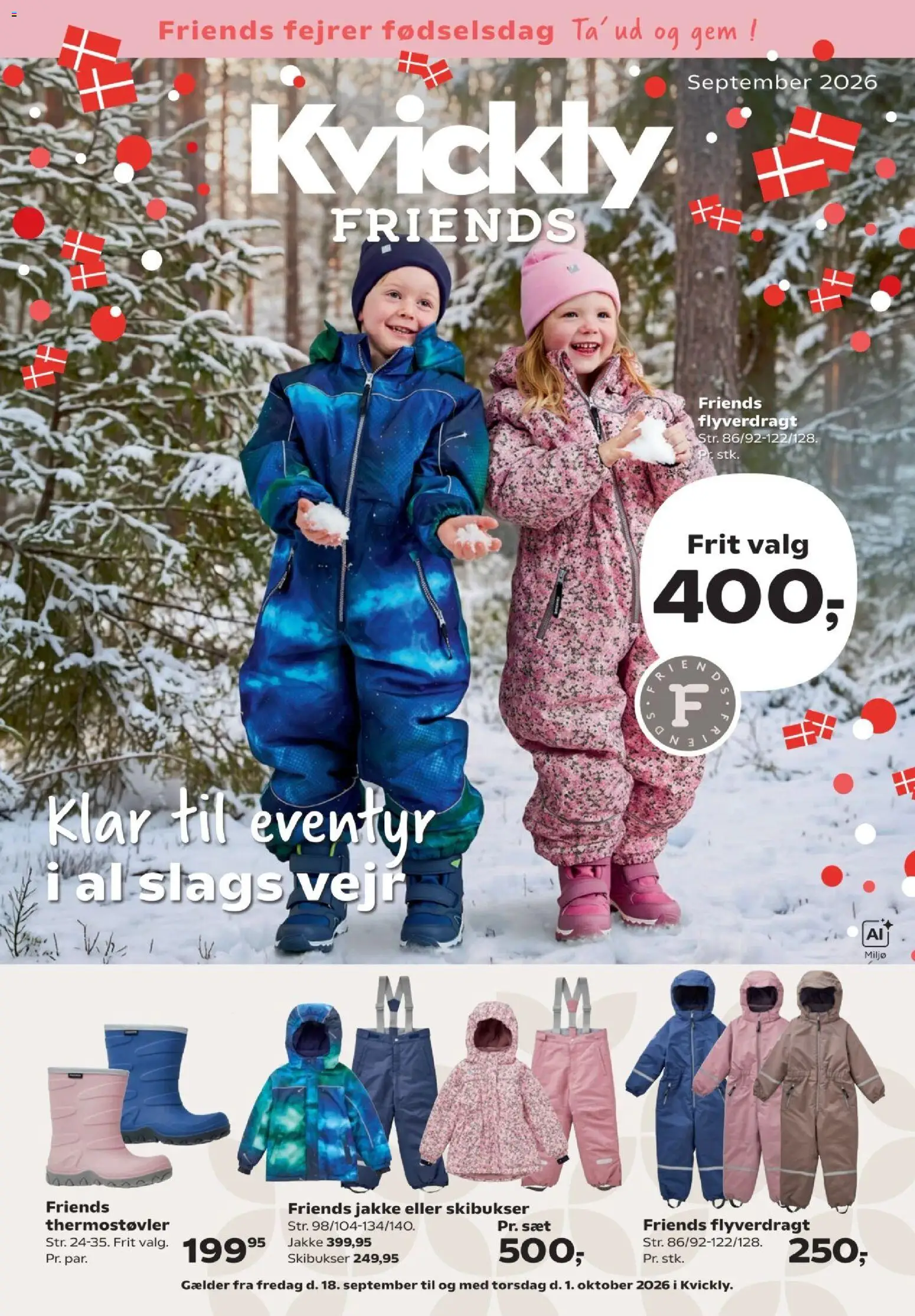 Kvickly tilbudsavis – gyldig fra 18/09/2026 | Side: 1 | Produkter: Jakke