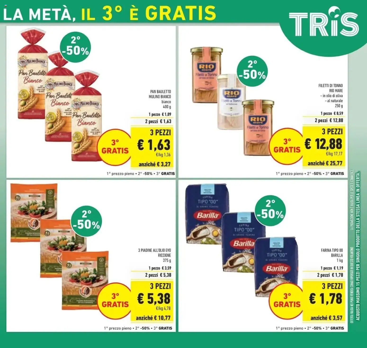 Anteprima volantino Conad dal 23/09/2026 prossima settimana | Pagina: 9 | Prodotti: Olio, Farina, Tonno, Farina tipo 00