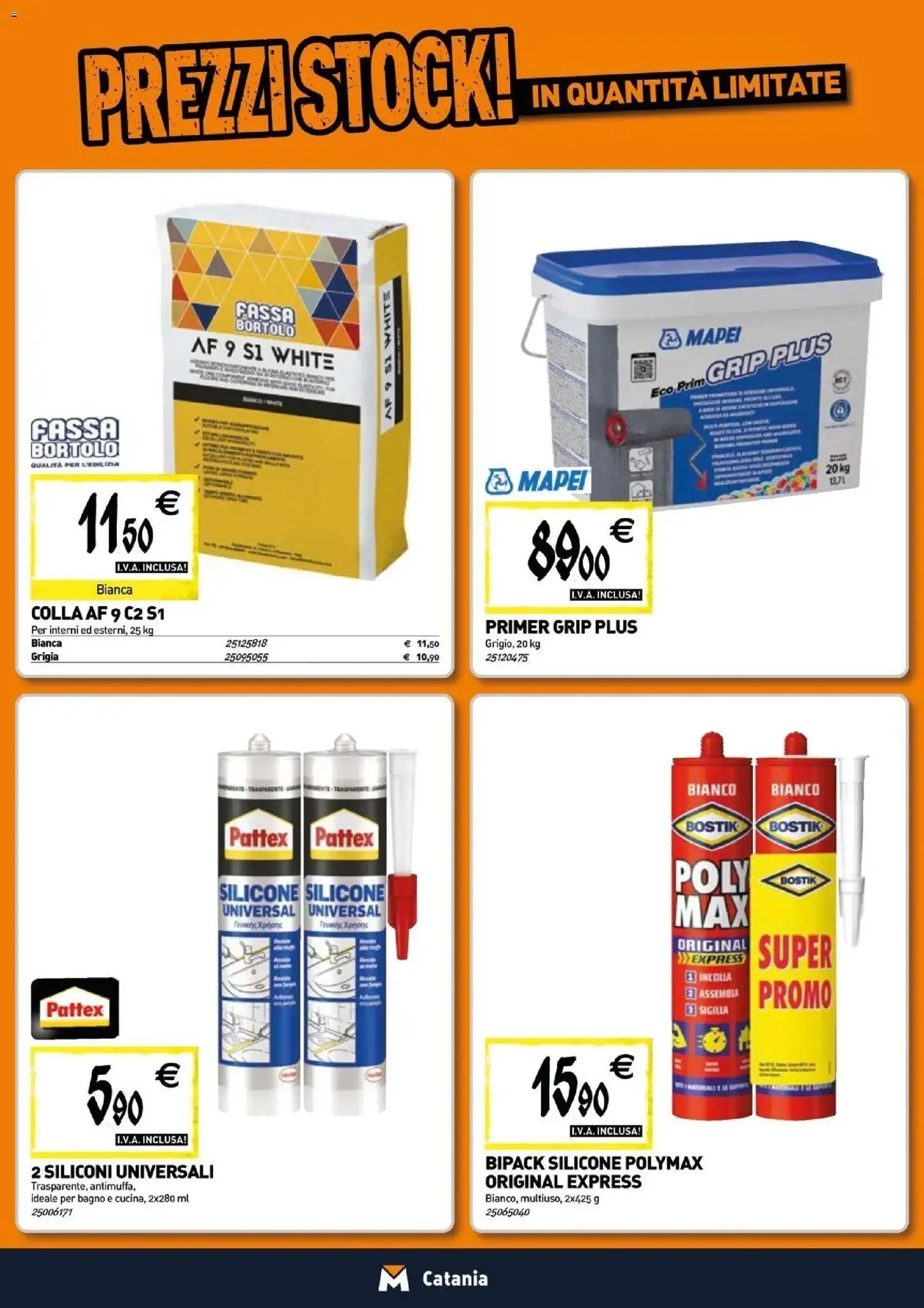 Volantino TECNOMAT del 12.03.2026 | Pagina: 11 | Prodotti: Colla, Silicone, Bagno