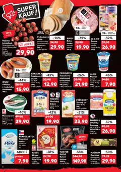 Náhled letáku Rajčata koktejlová, Rajčata koktejlová, Česká republika, dovoz Nizozemsko/, Belgie, 500 g balení, (=1 kg 59,80) od 10.06.2026 | Strana: 2