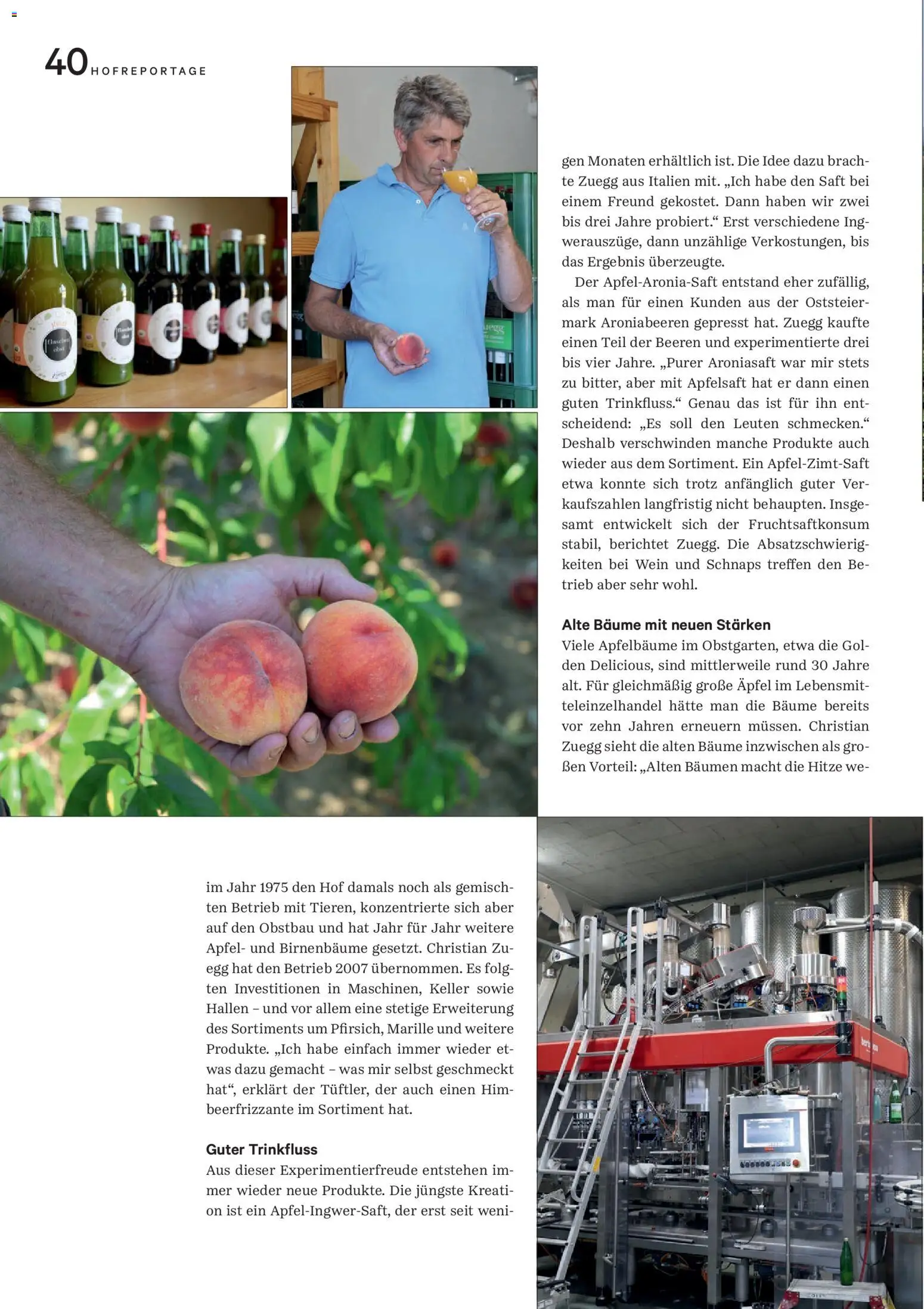 Lagerhaus Unser Land September 2026 gültig ab 01.09.2026 | Seite: 40 | Produkte: Apfelsaft, Saft, Wein, Äpfel