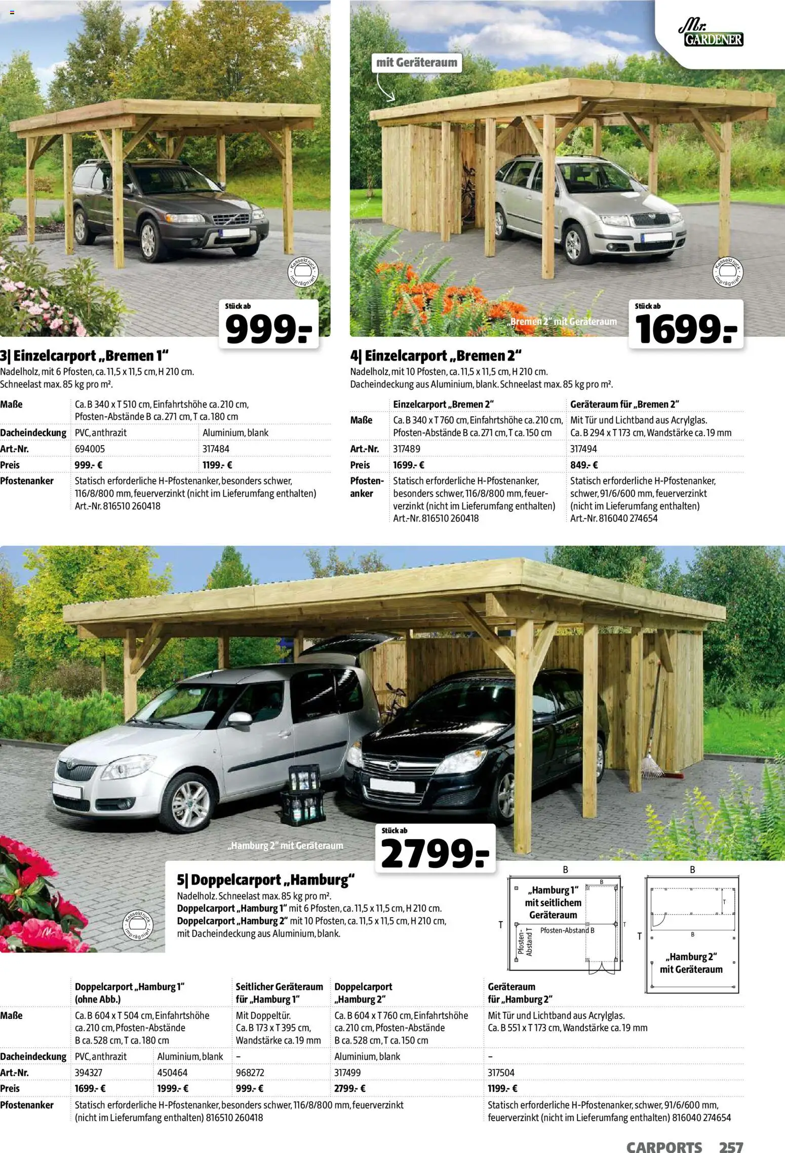 Hagebau Gartenjahr gültig ab 13.03.2026 | Seite: 257
