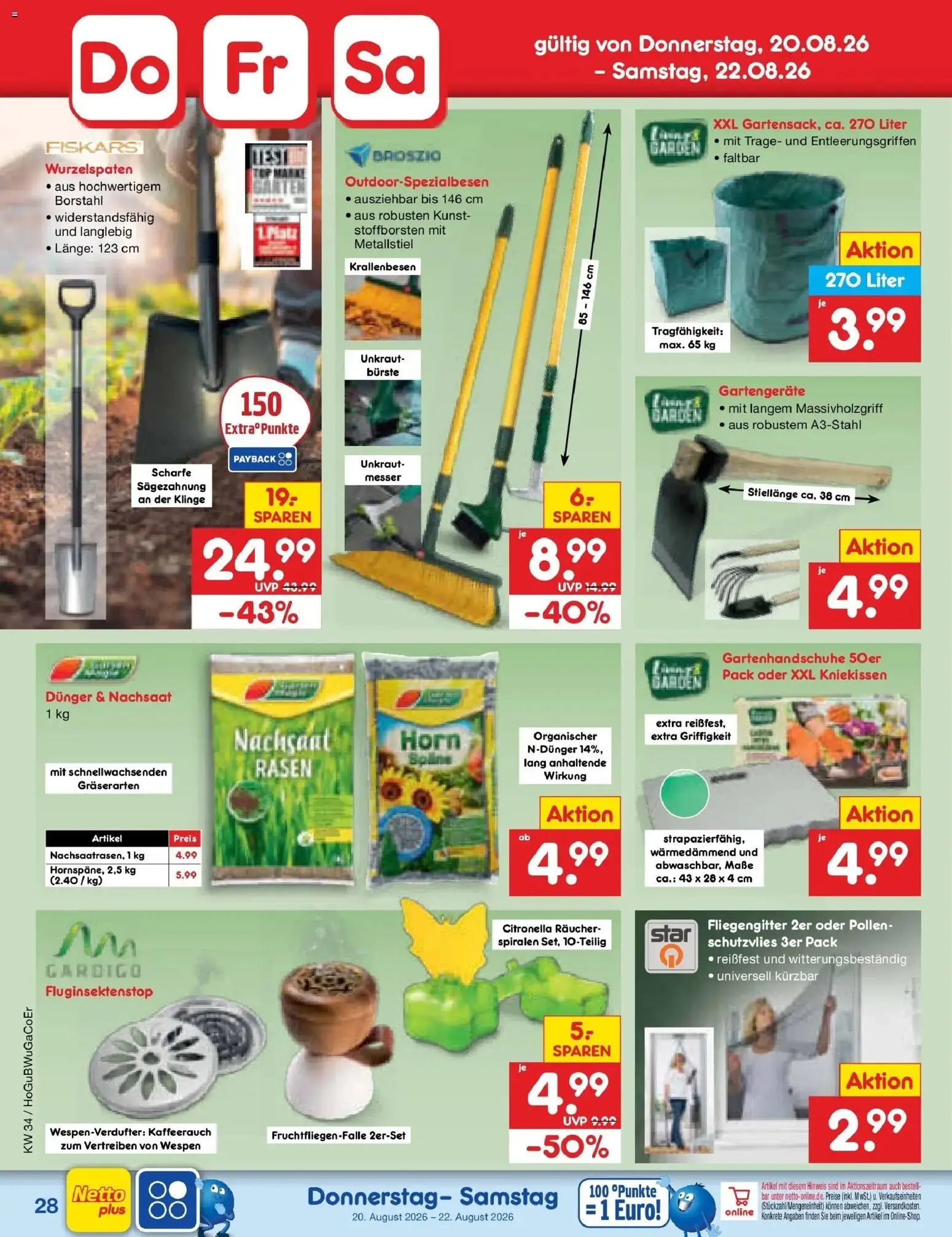 Netto Marken-Discount Prospekt Nordhausen – gültig ab 17.08.2026 | Seite: 36 | Produkte: Bürste