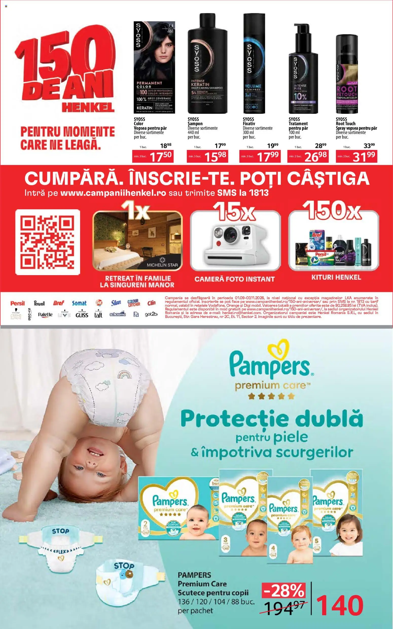 Noul catalog Selgros – valabil de la 18.09.2026 | Pagină: 26 | Produse: Syoss, Silan, Grey, Șampon