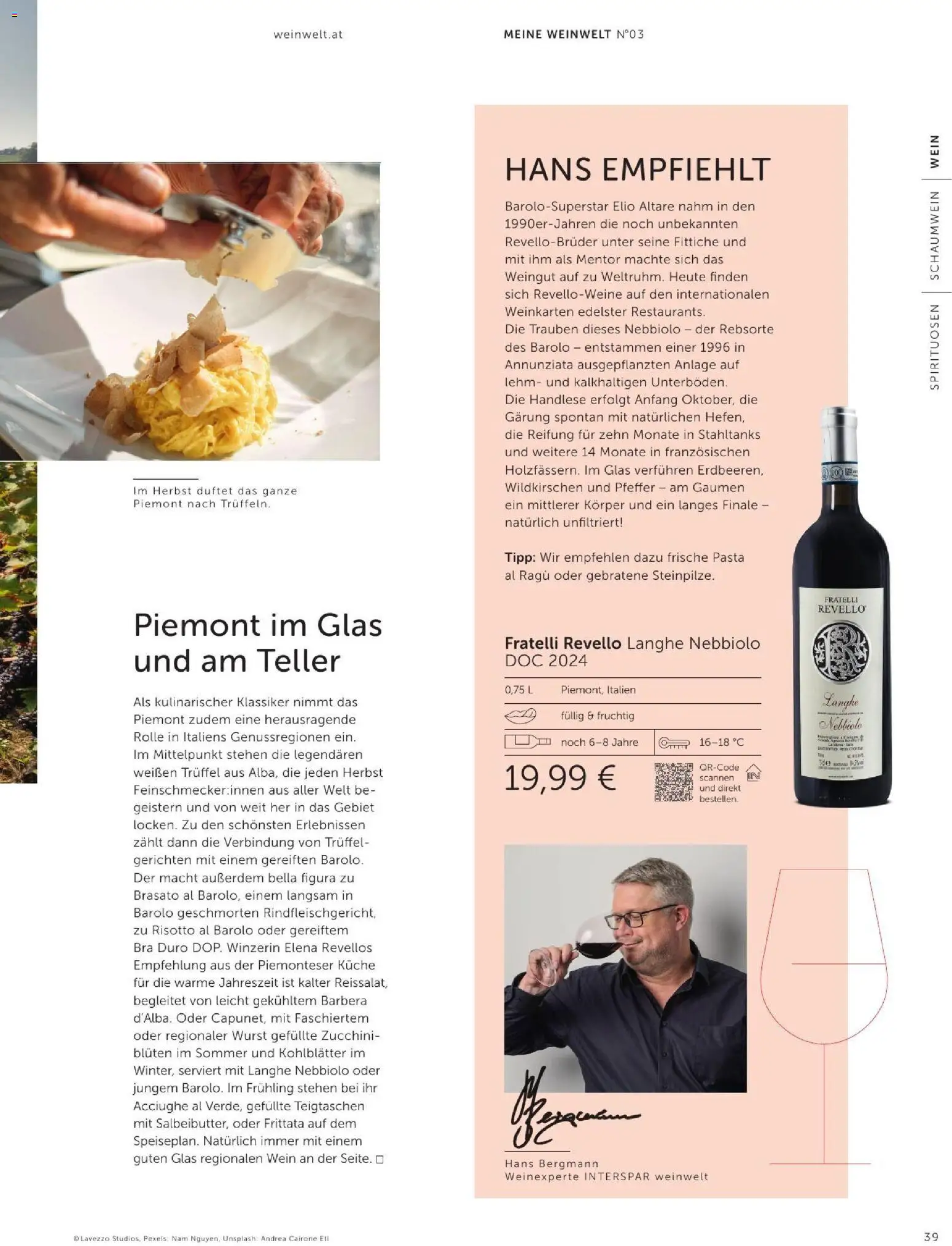 Interspar Wein Welt gültig ab 08.09.2026 | Seite: 39 | Produkte: Pfeffer, Wurst, Zucchini, Wein