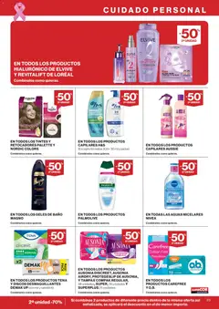 Vista previa Supercor folleto válido desde el 15/10/2026 | Página: 23 | Productos: Champú, Agua micelar, Sérum, Agua