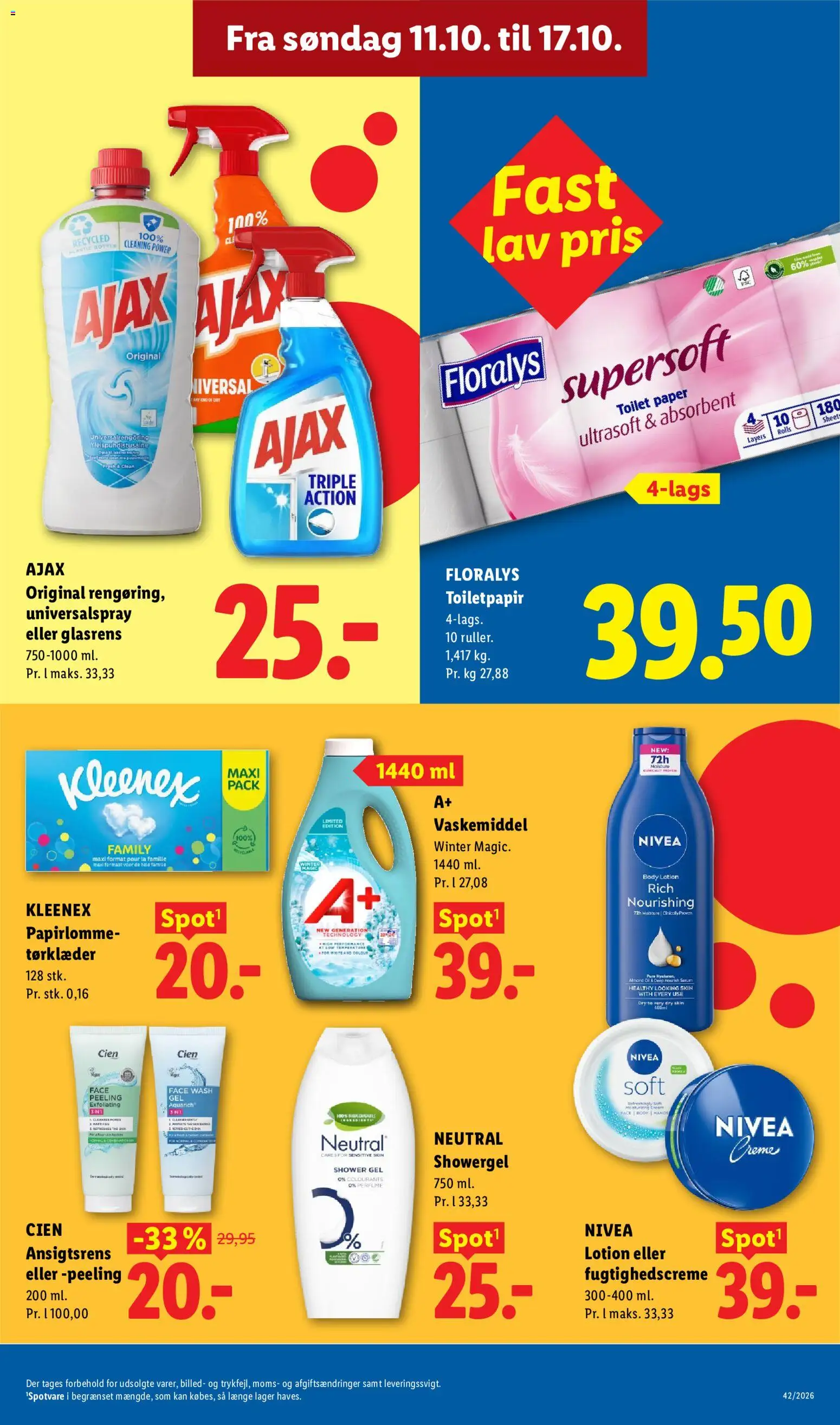 Lidl tilbudsavis – gyldig fra 11/10/2026 | Side: 9 | Produkter: Creme, Øl, Toilet, Søm