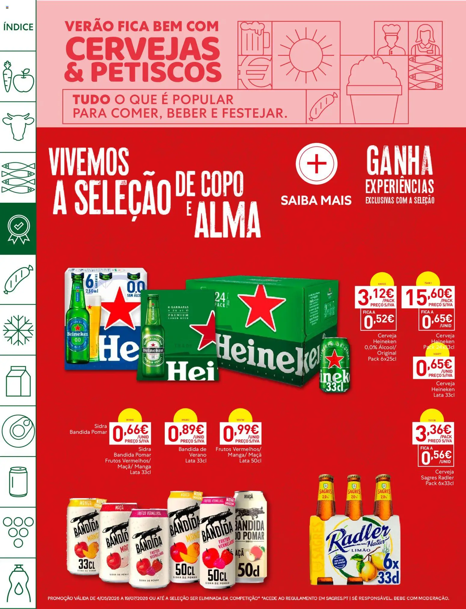 Recheio Horeca │ válido de 09.06.2026 | Página: 8 | Produtos: Maça, Cerveja