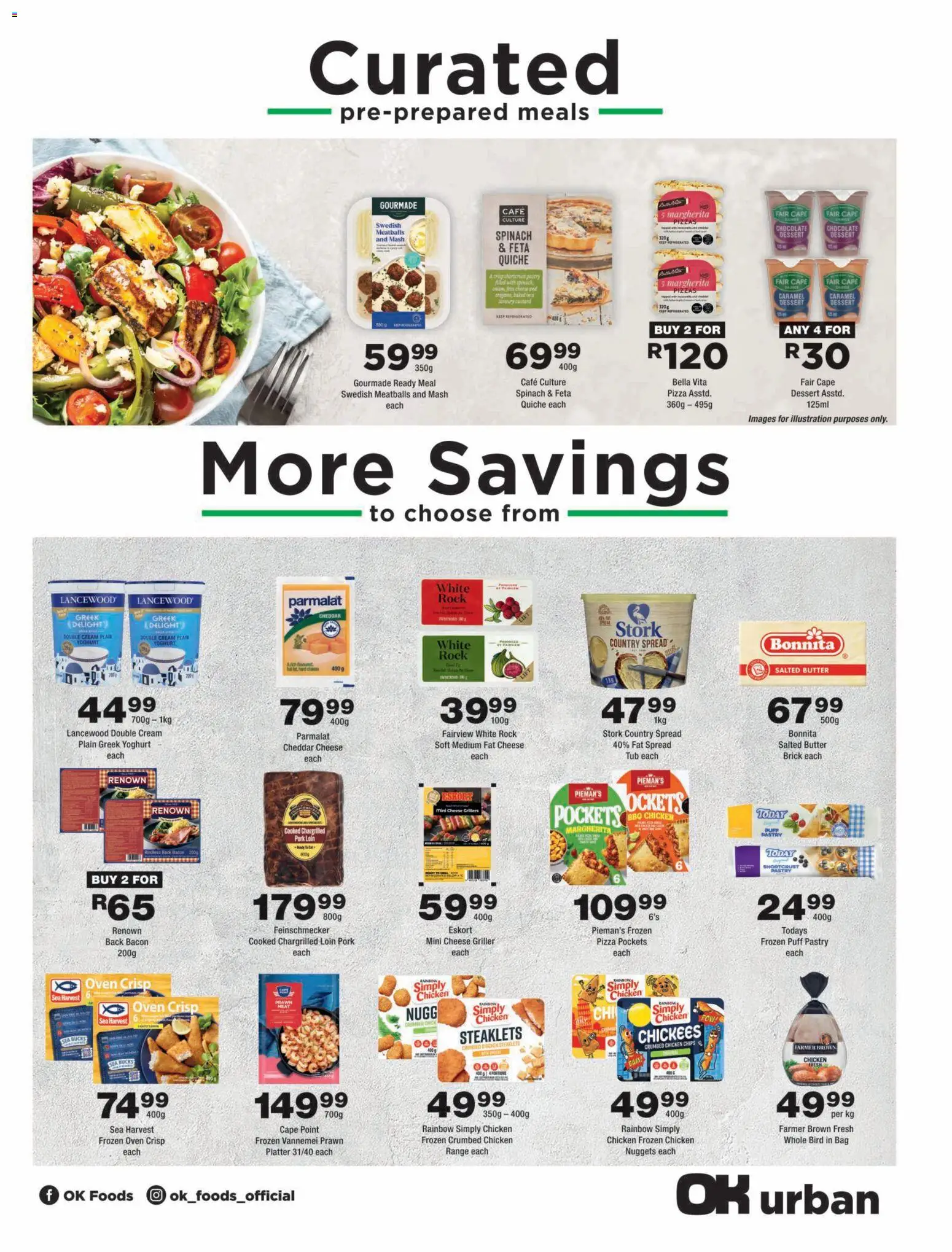 New OK Foods catalogue – valid from 09/09/2026 | Page: 3 | Products: Yoghurt, Chocolate, Pastry, Caramel