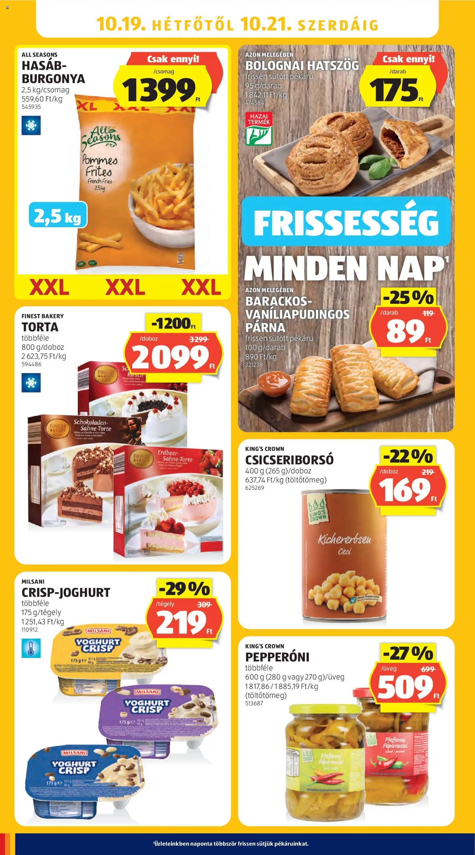 Aldi akciós ujság - amely érvényes a következő dátumtól: 2026.10.15. | Oldal: 30