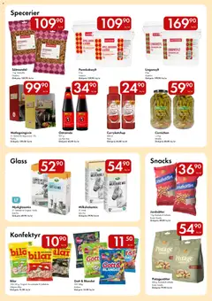 Snabbgross erbjudanden - Förhandsvisning av reklamblad från butik Snabbgross aktuell från 15.06.2026 | Sida: 11 | Produkter: Jordnötter, Äpple, Ketchup, Glass