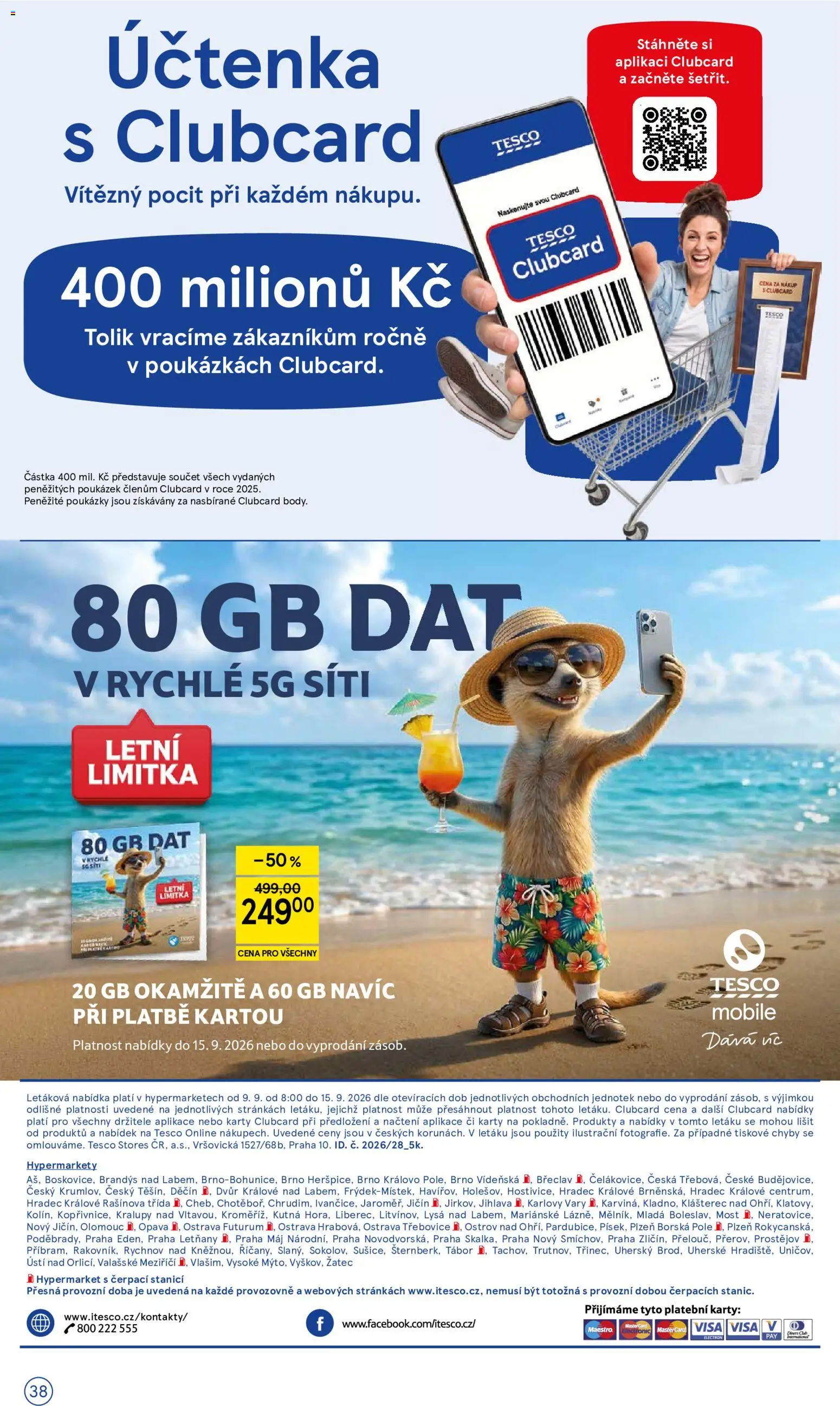 Tesco leták - Hypermarket od 09.09.2026 | Strana: 38