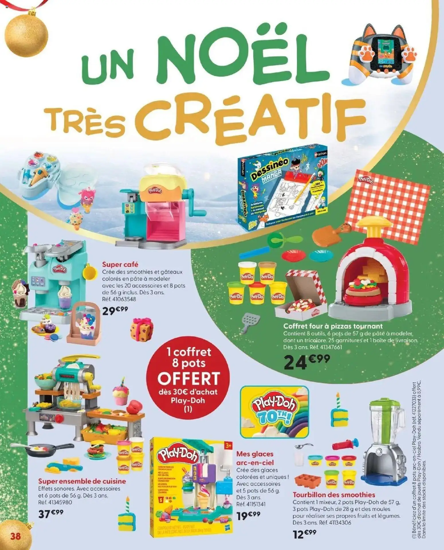 La Grande Récré - LE NOËL DE TOUTES LES PASSIONS à partir du 14/10/2026 - promo en ligne | Page: 38 | Produits: Glaces, Tablette, Poids, Pâte