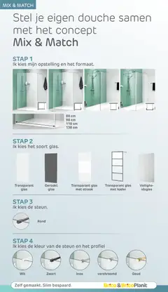 Brico Plan-it folder Badkamermagazine - Voorbeeld van een folder van Brico Plan-it, geldig van 19/06/2026 | Pagina: 128 | Producten: Douche