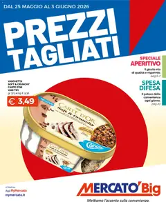 Anteprima del volantino Mercatò volantino Big valido a partire dal 25.05.2026
