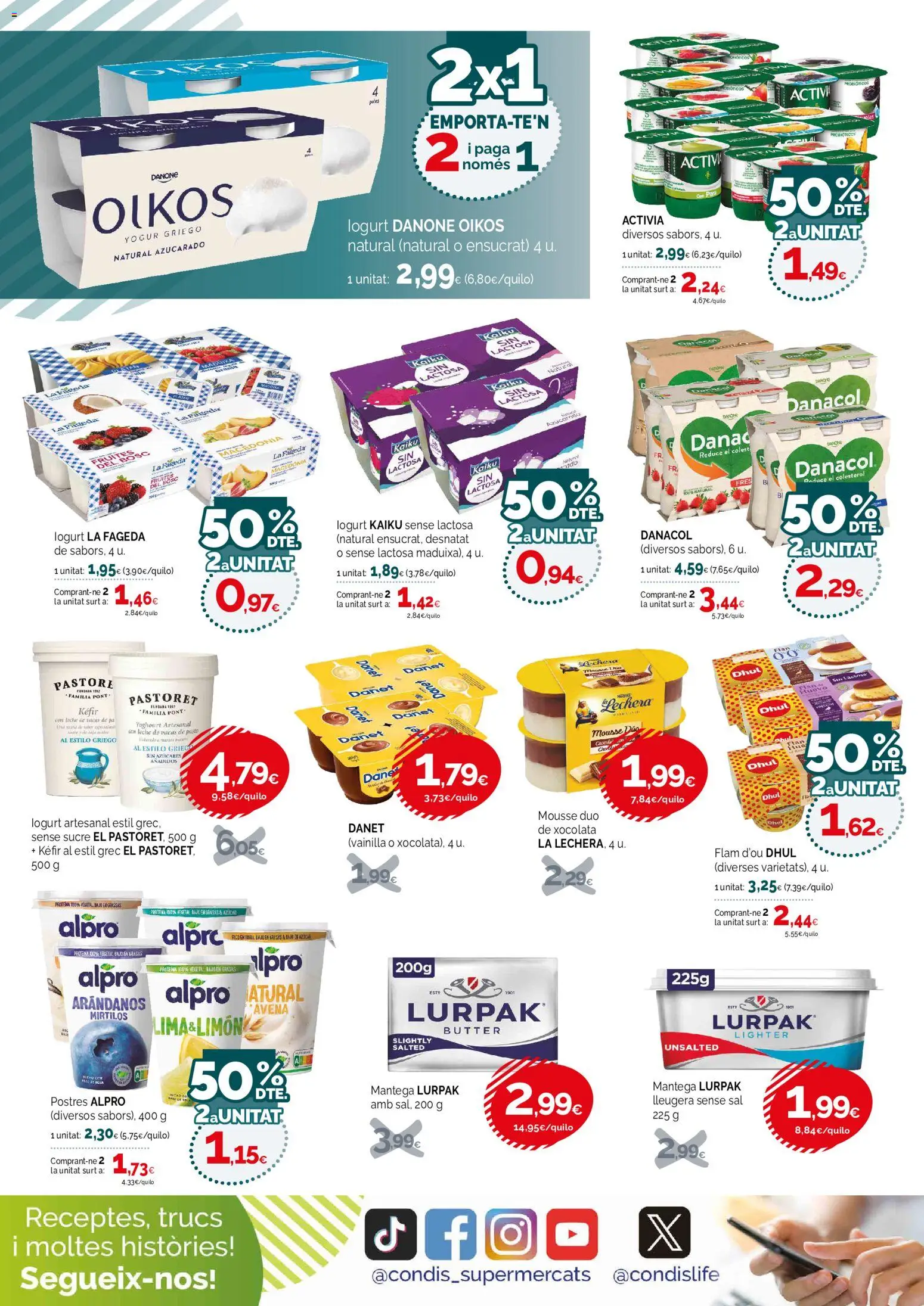 Condis - folleto │ válido desde el 30/09/2026 | Página: 10 | Productos: Yogur, Limón, Vainilla, Azúcar