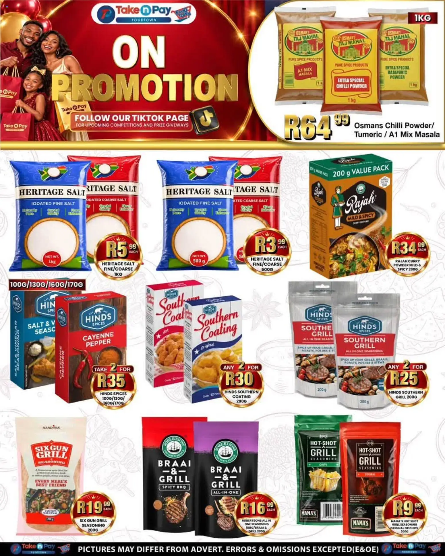 New Take n Pay catalogue – valid from 21/09/2026 | Page: 20 | Products: Powder, Seasoning, Salt, Chilli