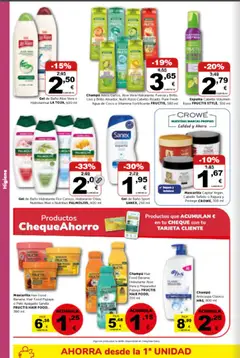 Vista previa Masymas folleto válido desde el 18/09/2026 | Página: 16 | Productos: Champú, Miel, Espuma, Aloe Vera