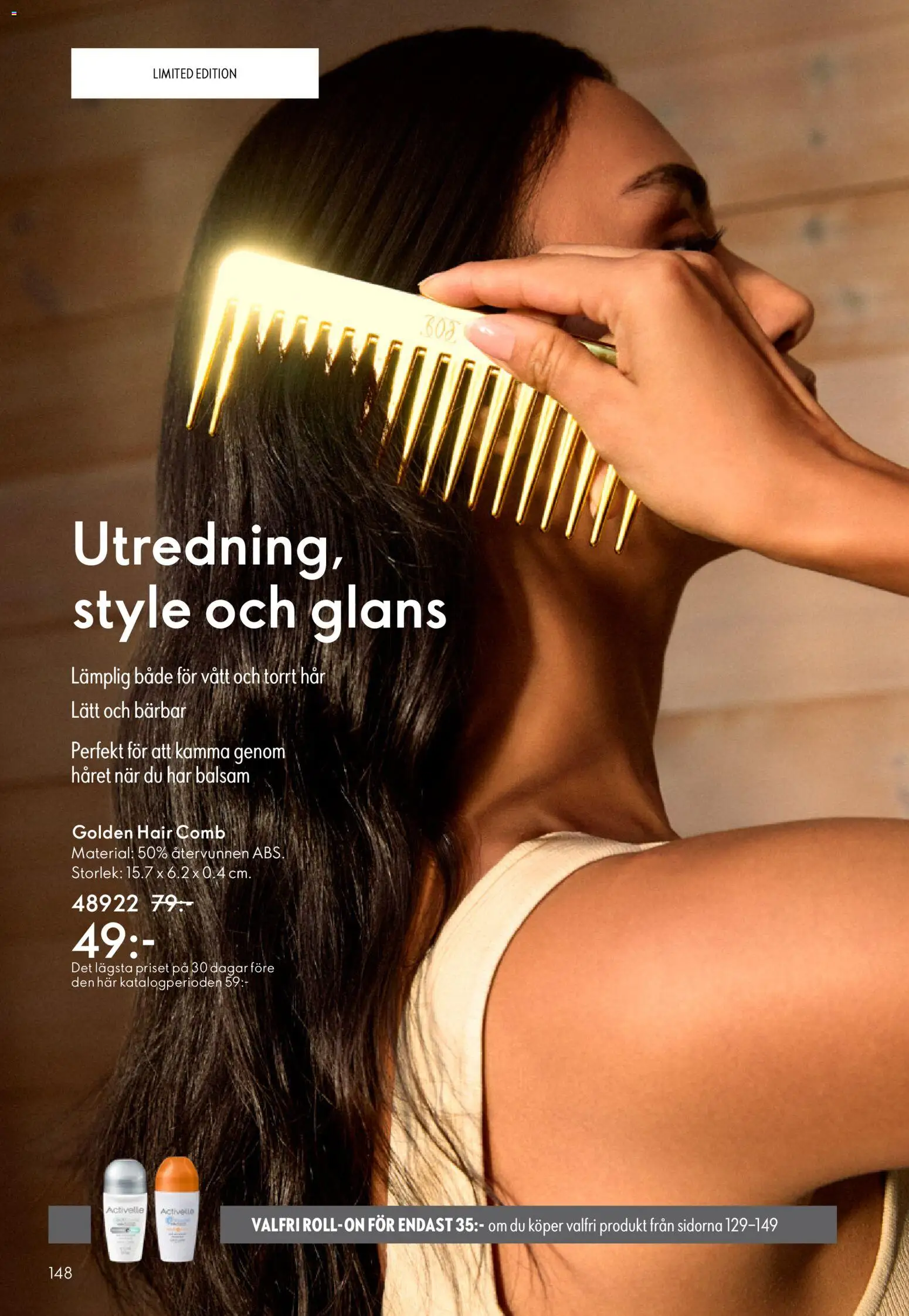 Oriflame reklamblad aktuell från 11.03.2026 | Sida: 148 | Produkter: Balsam, Deodorant