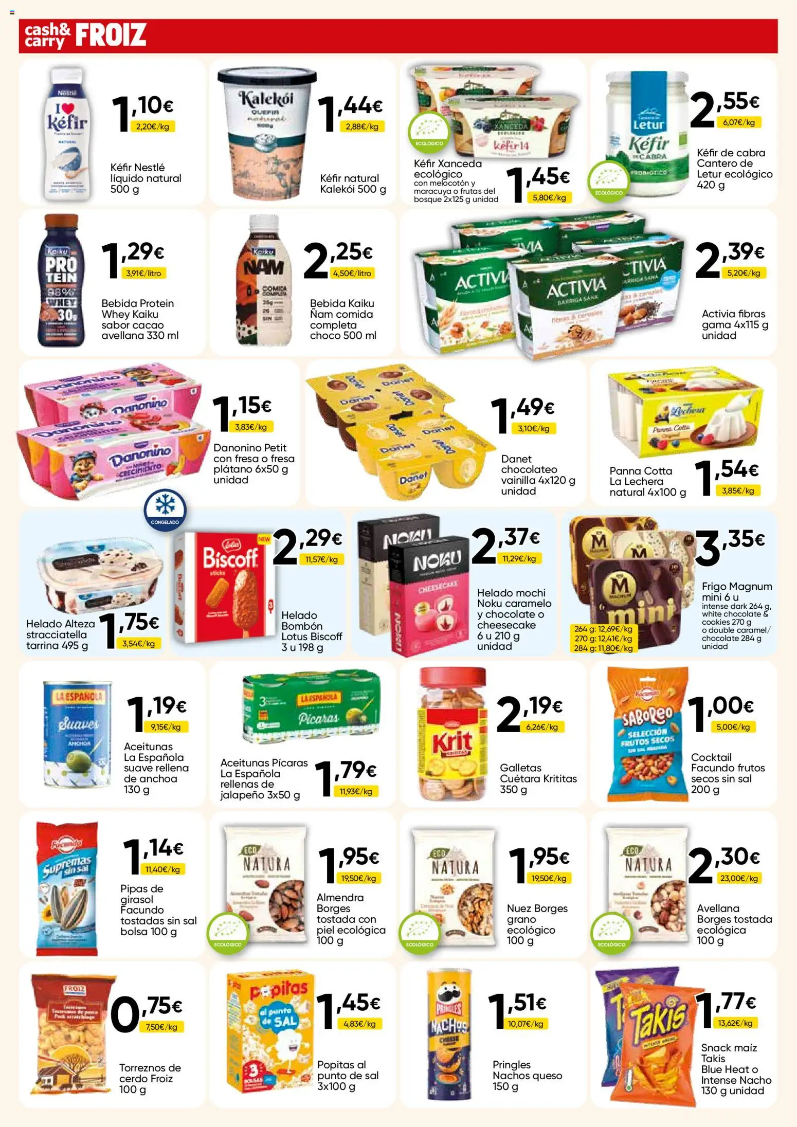 Froiz - Folleto Cash │ válido desde el 15/10/2026 | Página: 6 | Productos: Tostadas, Mochi, Cereales, Galletas