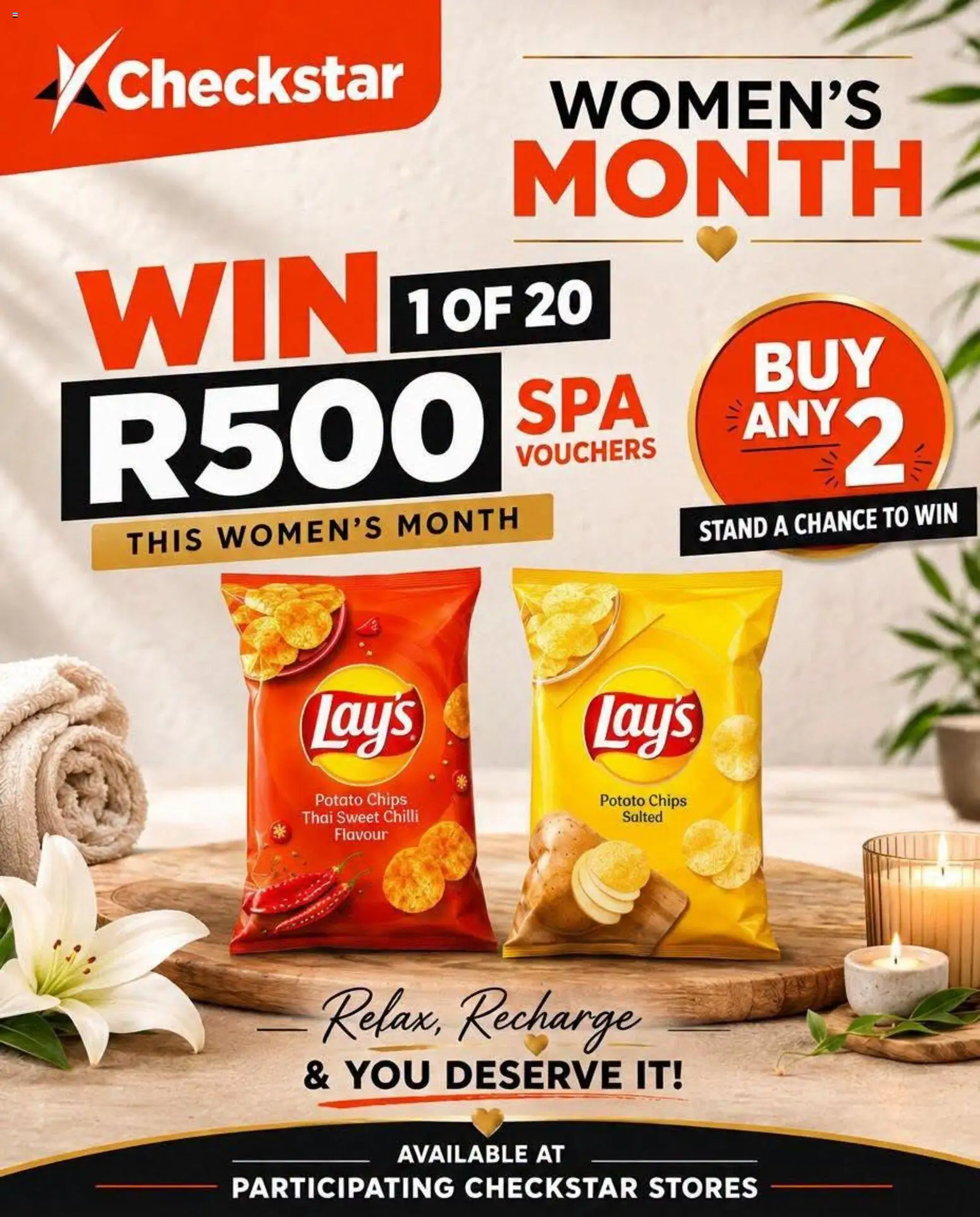 New Check Star catalogue – valid from 13/08/2026 | Page: 1 | Products: Chips, Chilli