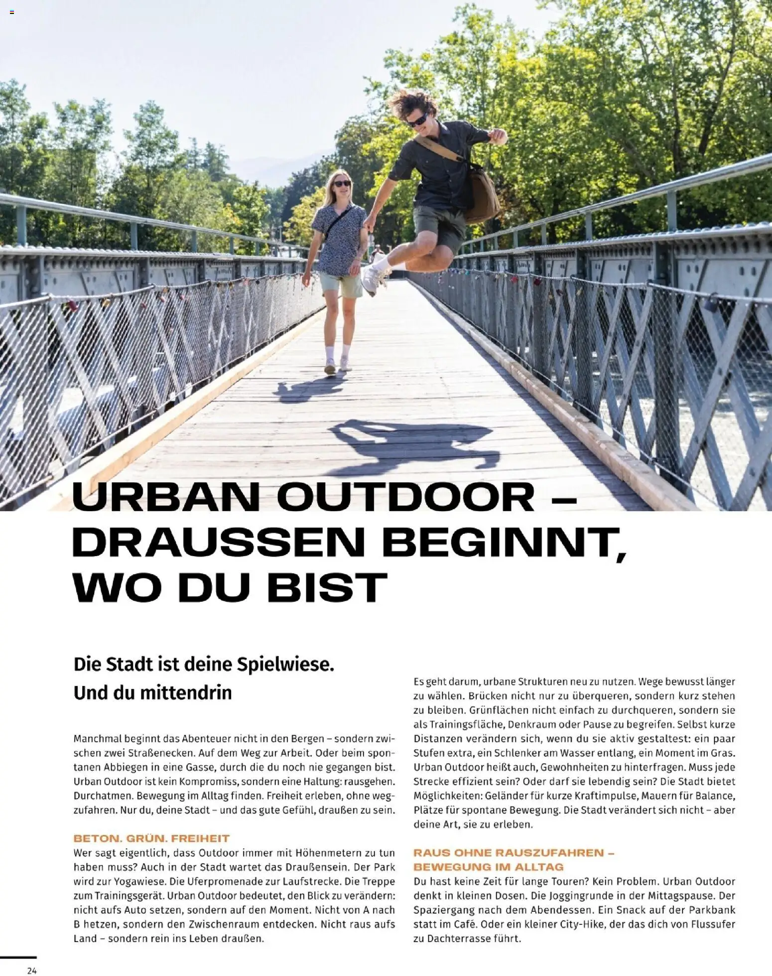 Sport2000 Prospekt Frühjahr 2026 – gültig ab 12.04.2026 | Seite: 24 | Produkte: Regenjacke, Sonnencreme, Hose, Handschuhe