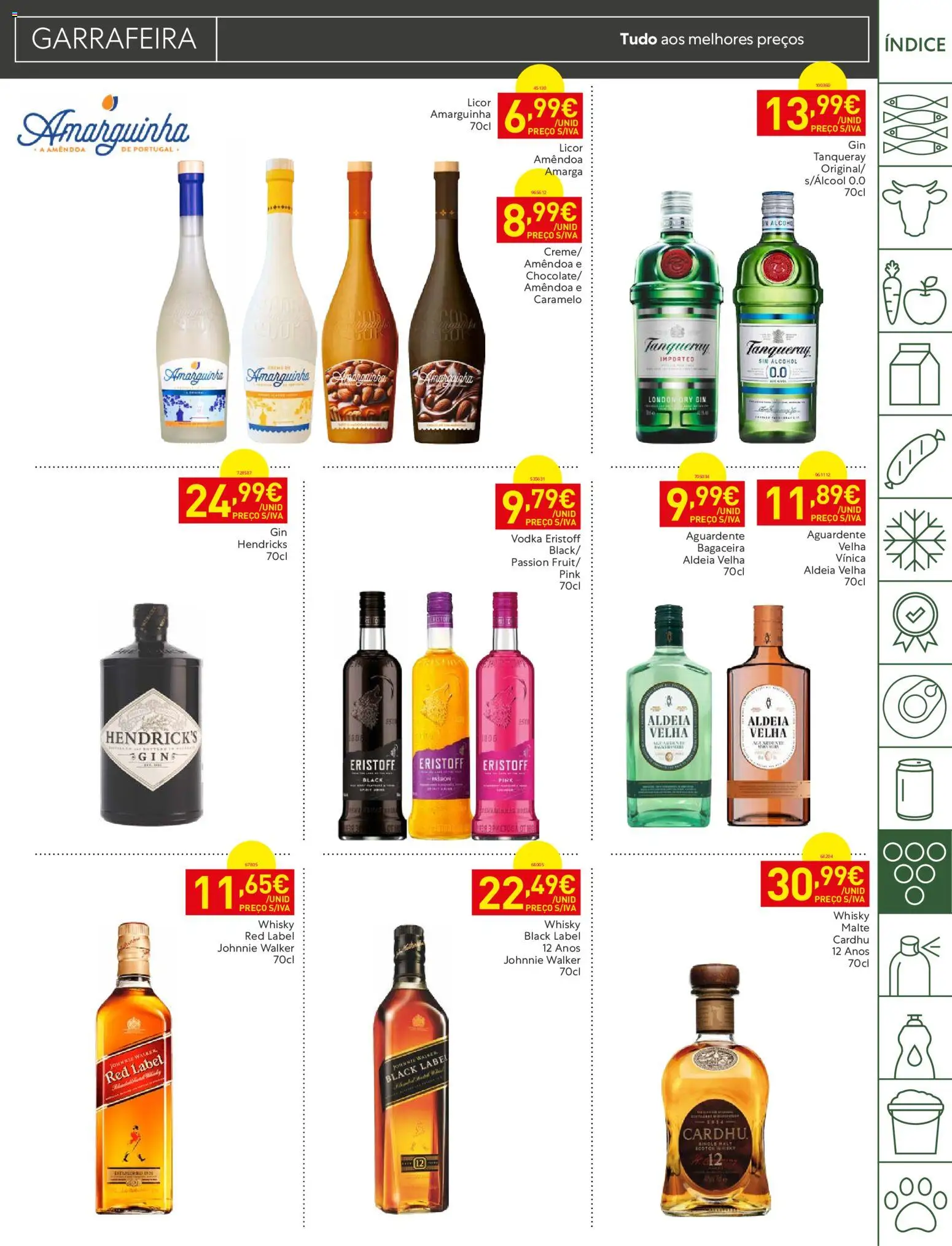 Recheio Folheto Madeira │ válido de 26.05.2026 | Página: 31 | Produtos: Whisky, Licor, Gin, Vodka