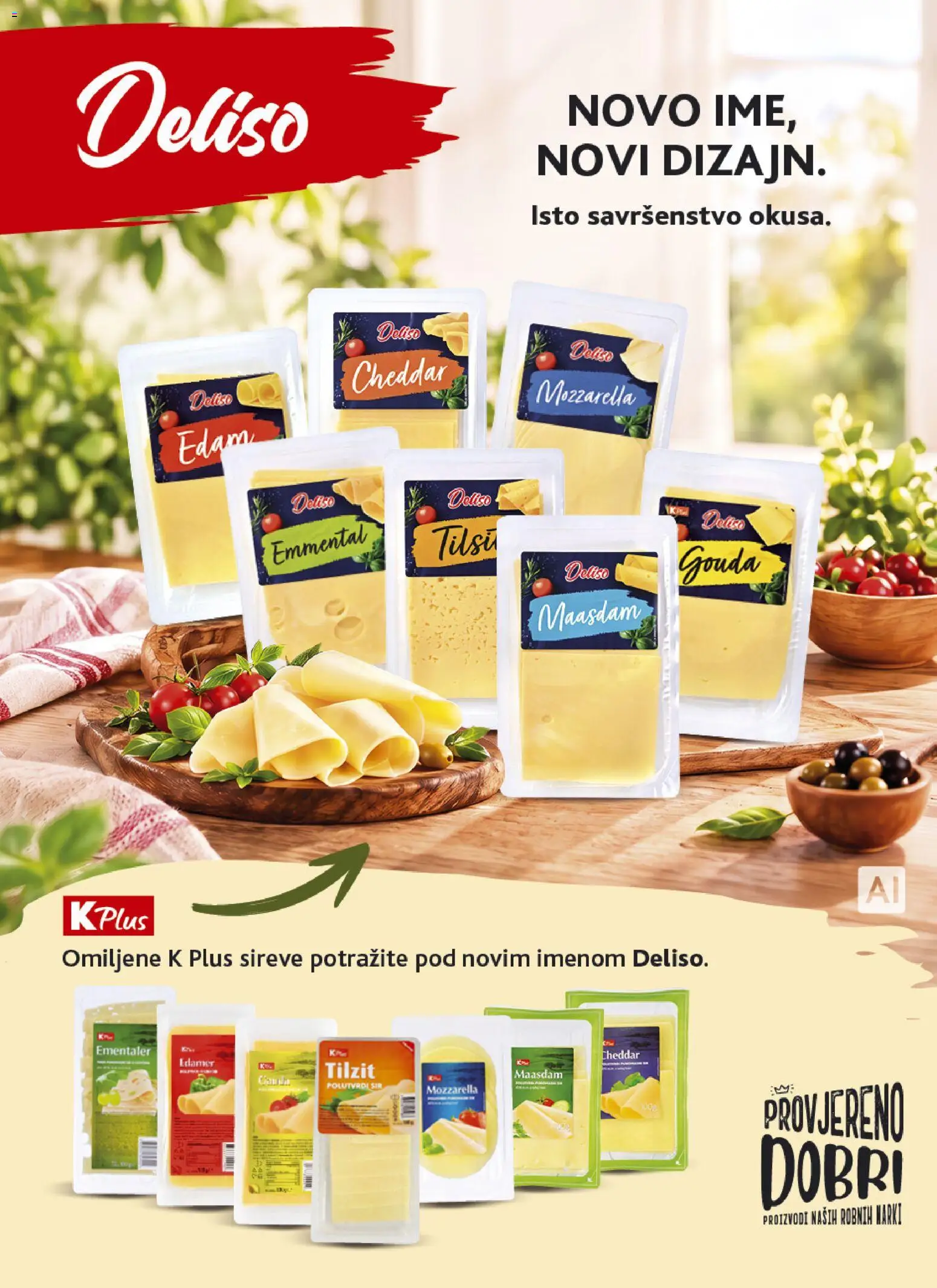 Konzum HR akciós ujság - amely érvényes a következő dátumtól: 2026.09.23. | Oldal: 39 | Termékek: Mozzarella, Gouda, Cheddar