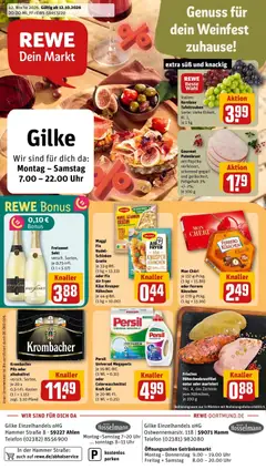 Rewe Prospekt Ahlen ab 12.10.2026 gültig