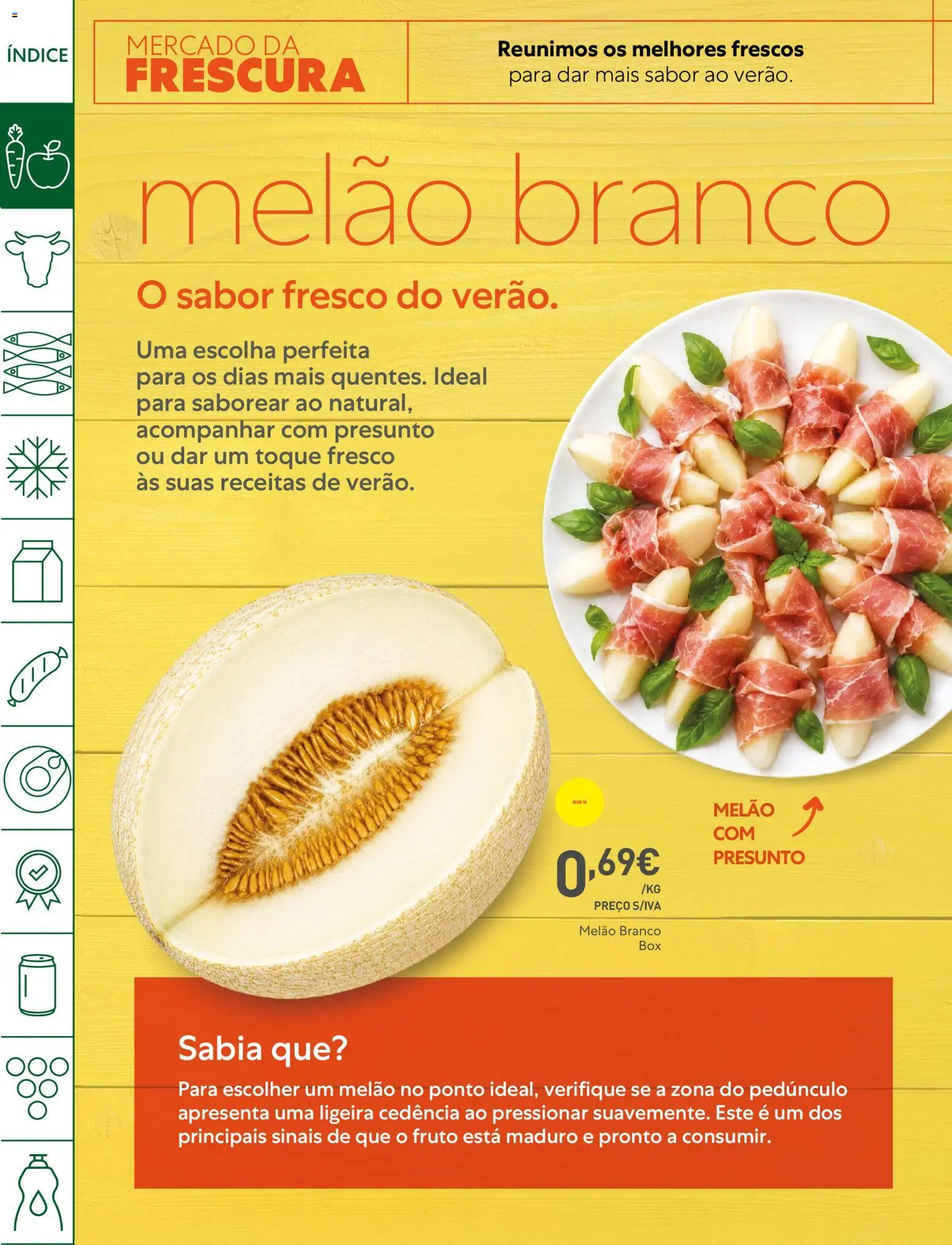 Recheio Horeca │ válido de 14/07/2026 | Página: 2 | Produtos: Presunto, Melão