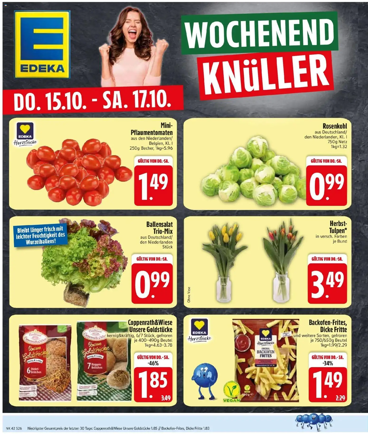 Edeka Prospekt Burghausen (ab 12.10.2026) » Angebote Online | Seite: 30 | Produkte: Vase, Backofen