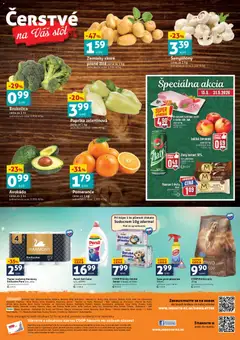COOP Jednota leták platný od 22.05.2026 | Strana: 4 | Produkty: Stôl, Persil, Brokolica, Plienky