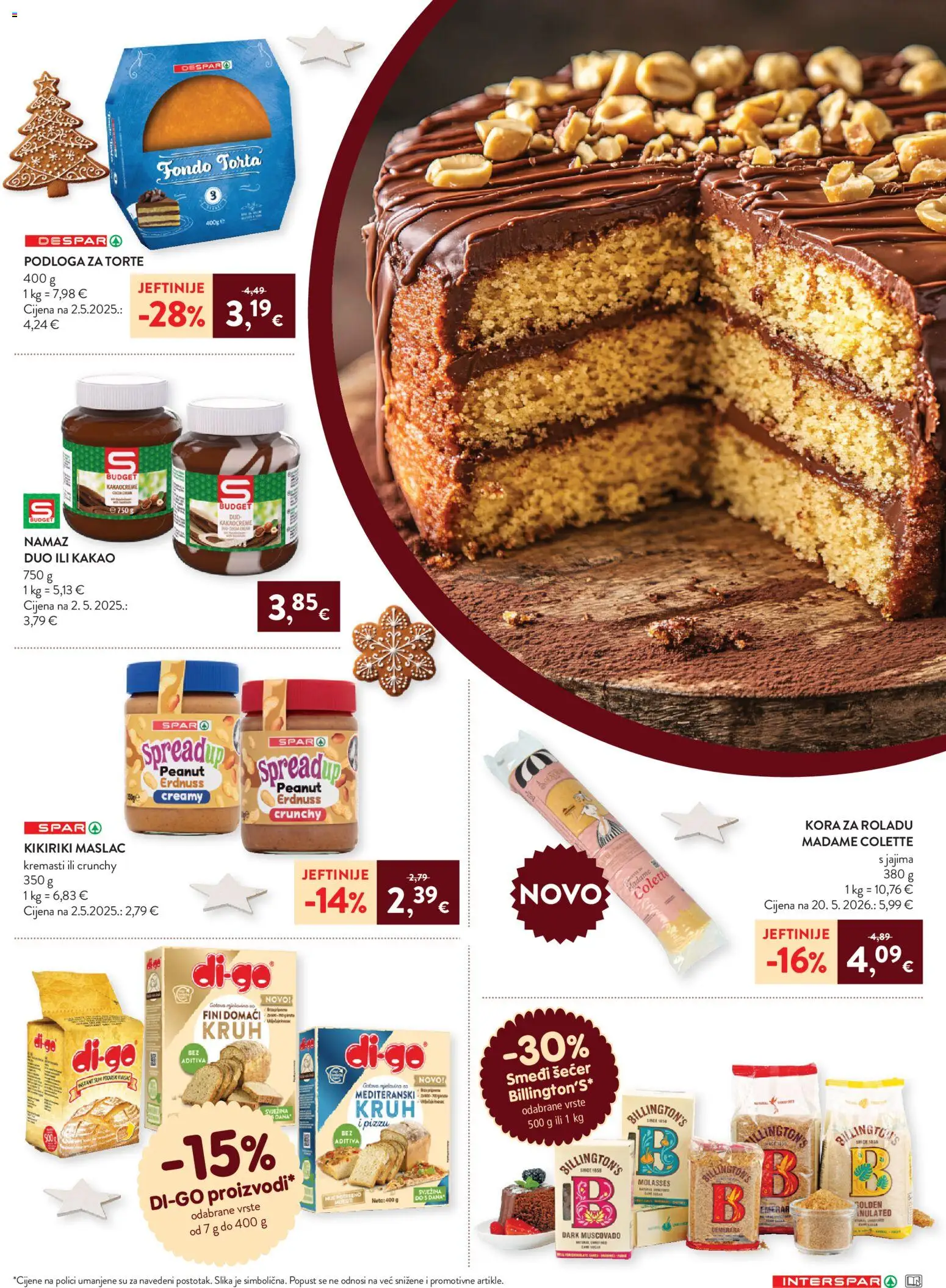 Interspar katalog | vrijedi od 07.10.2026 | Stranica: 5 | Proizvodi: Kikiriki, Šećer, Kakao, Namaz