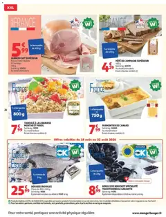 Auchan - Prévisualisation de TABOULÉ À LA LIBANAISE MENTHE ET PERSIL, La barquette de 800 g valide à partir de 18/08/2026 | Page: 28