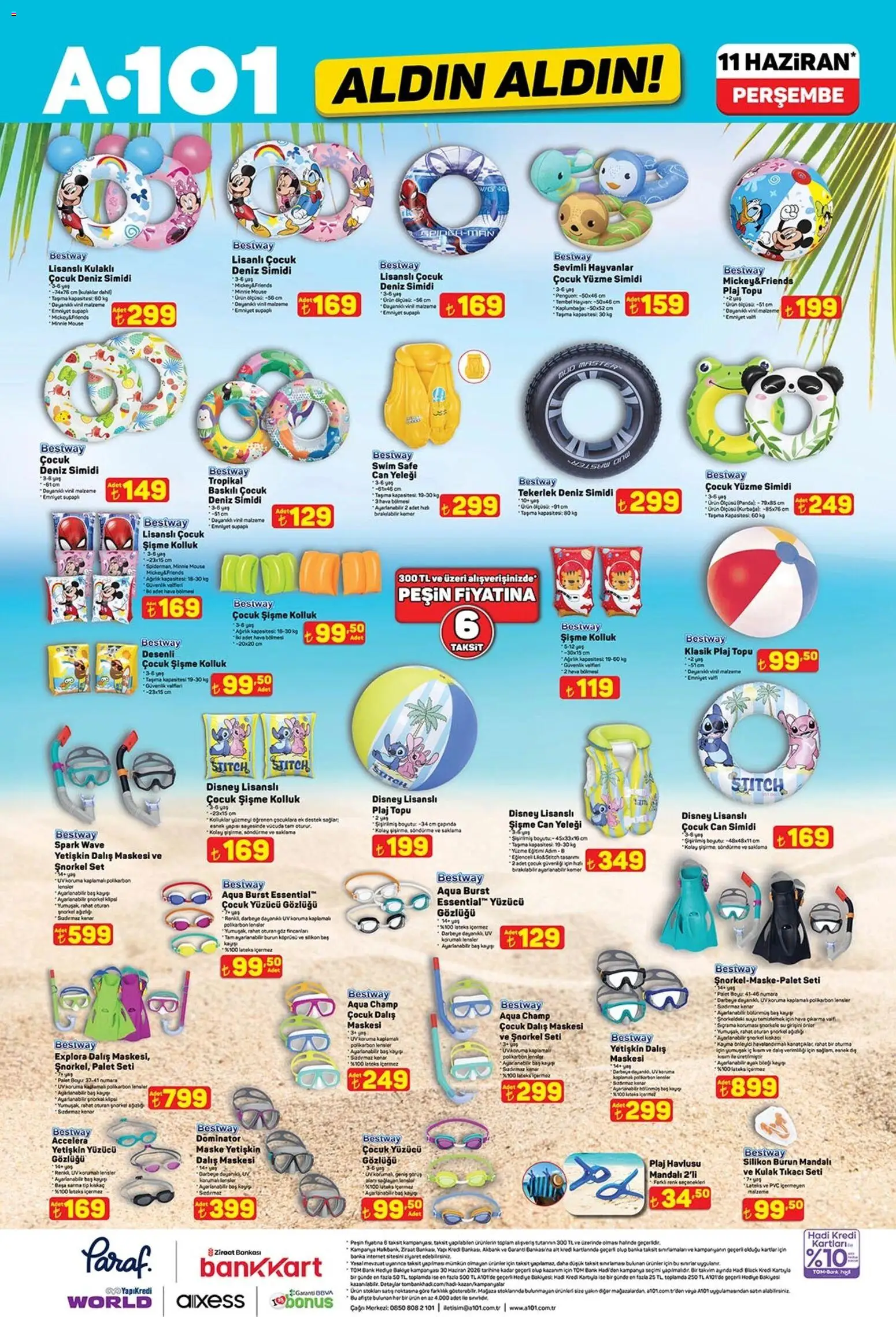 A101 - Katalog Aldın Aldın - 11.06.2026 tarihinden itibaren geçerlidir | Sayfa: 4 | Ürünler: Kolluk, Su, Kemer, Ağırlık