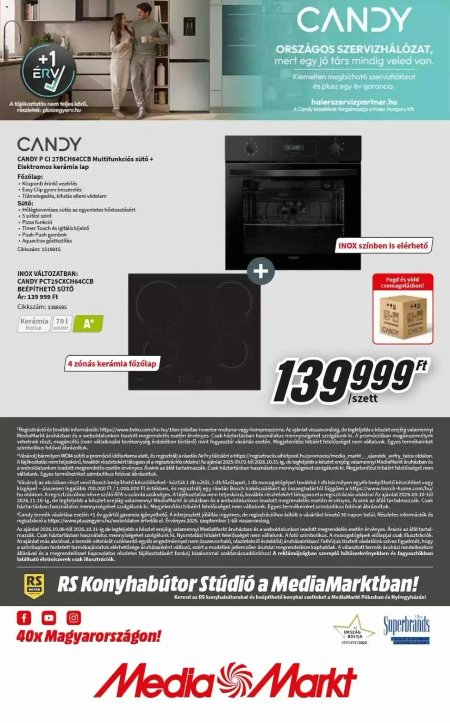 Media Markt akciós ujság - amely érvényes a következő dátumtól: 2026.10.06. | Oldal: 16