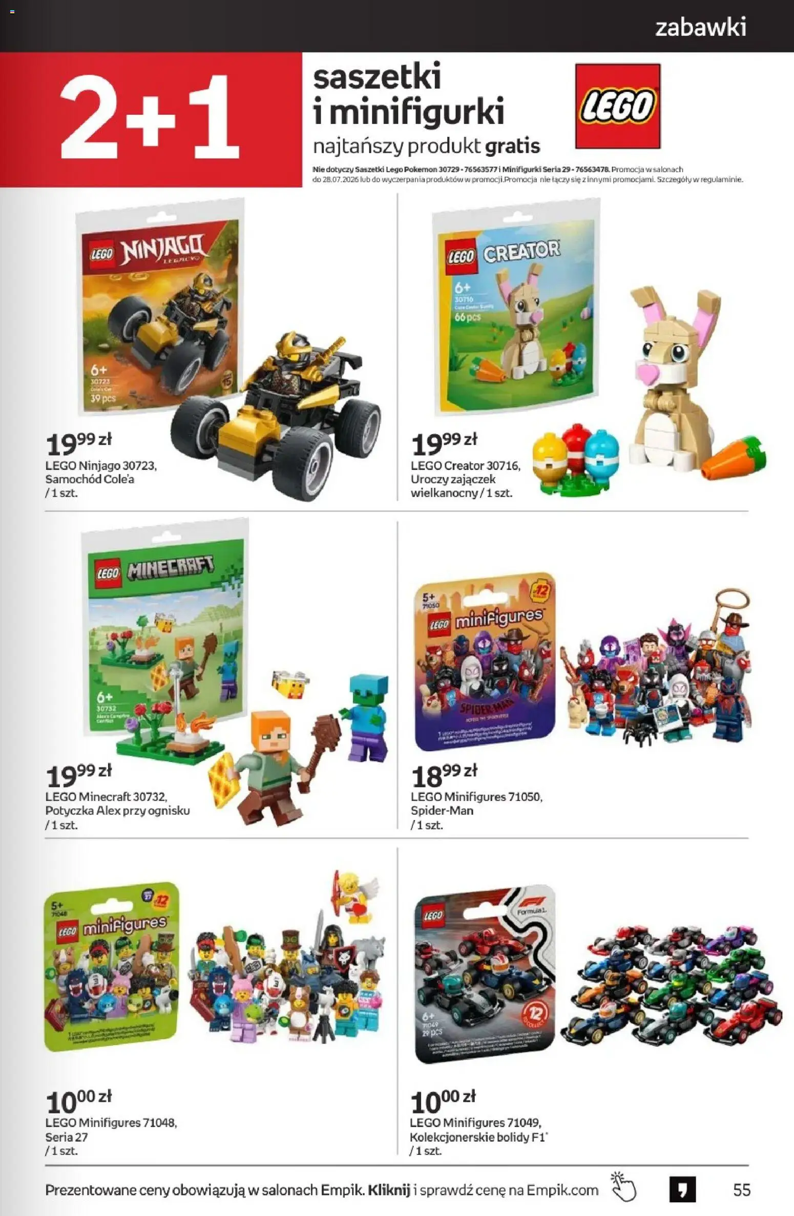 Empik promocje od 15.07.2026 | Strona: 55 | Produkty: Lego