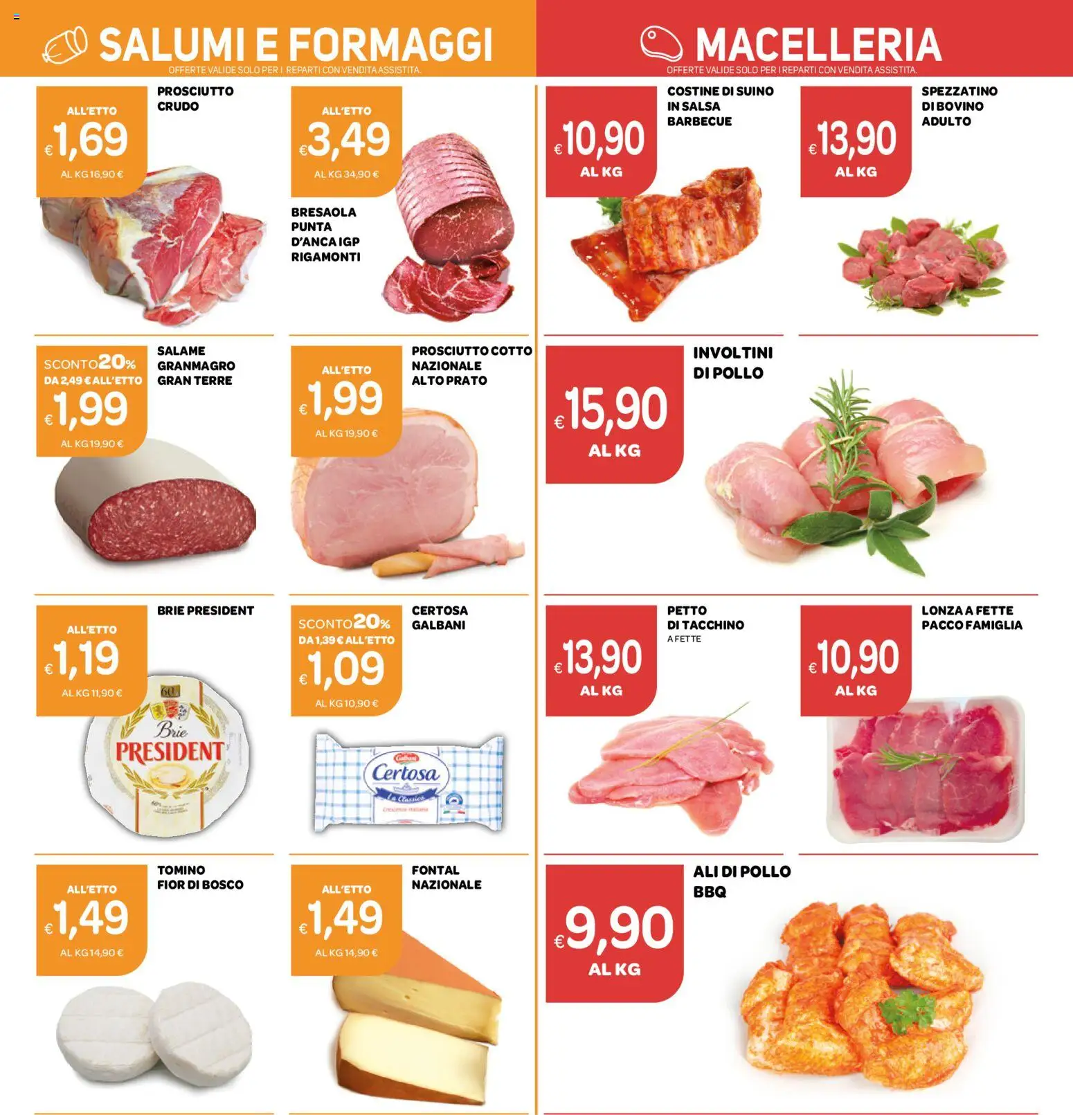 Volantino Ekom del 16.06.2026 | Pagina: 9 | Prodotti: Pollo, Bresaola, Tacchino, Prosciutto