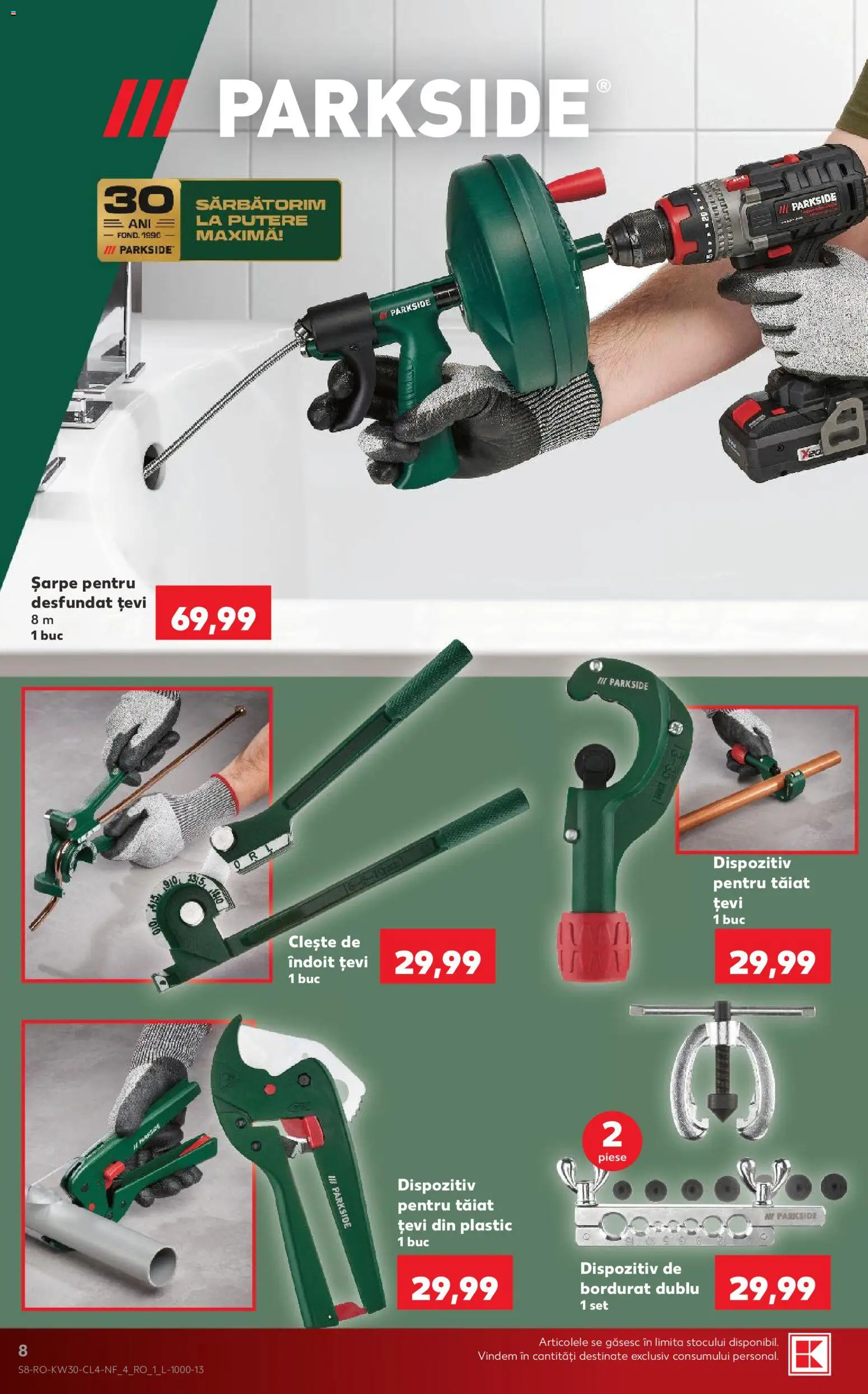 Noul catalog Kaufland – valabil de la 22.07.2026 | Pagină: 8 | Produse: Clește