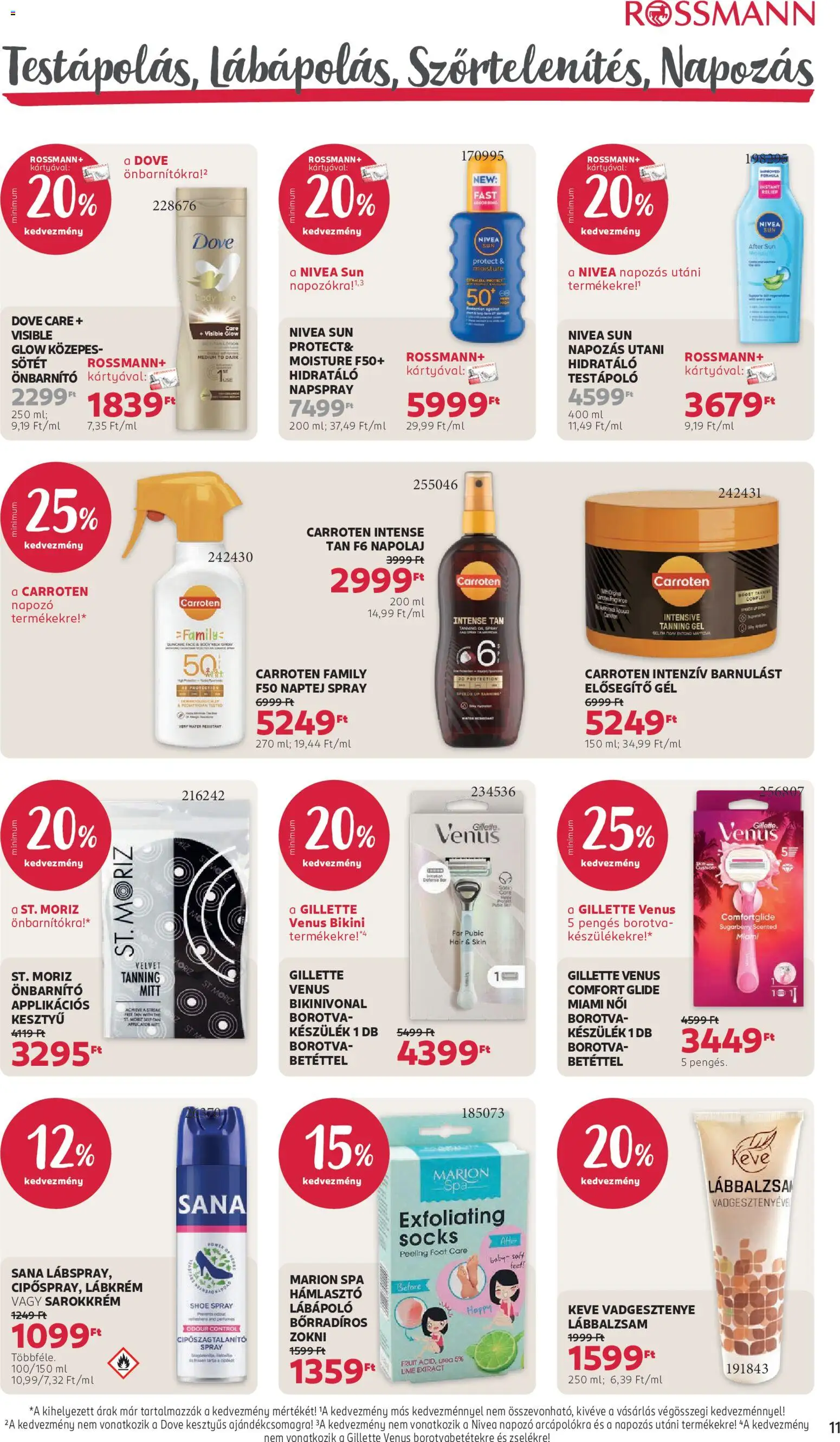 Rossmann akciós ujság - amely érvényes a következő dátumtól: 18.05.2026 | Oldal: 13