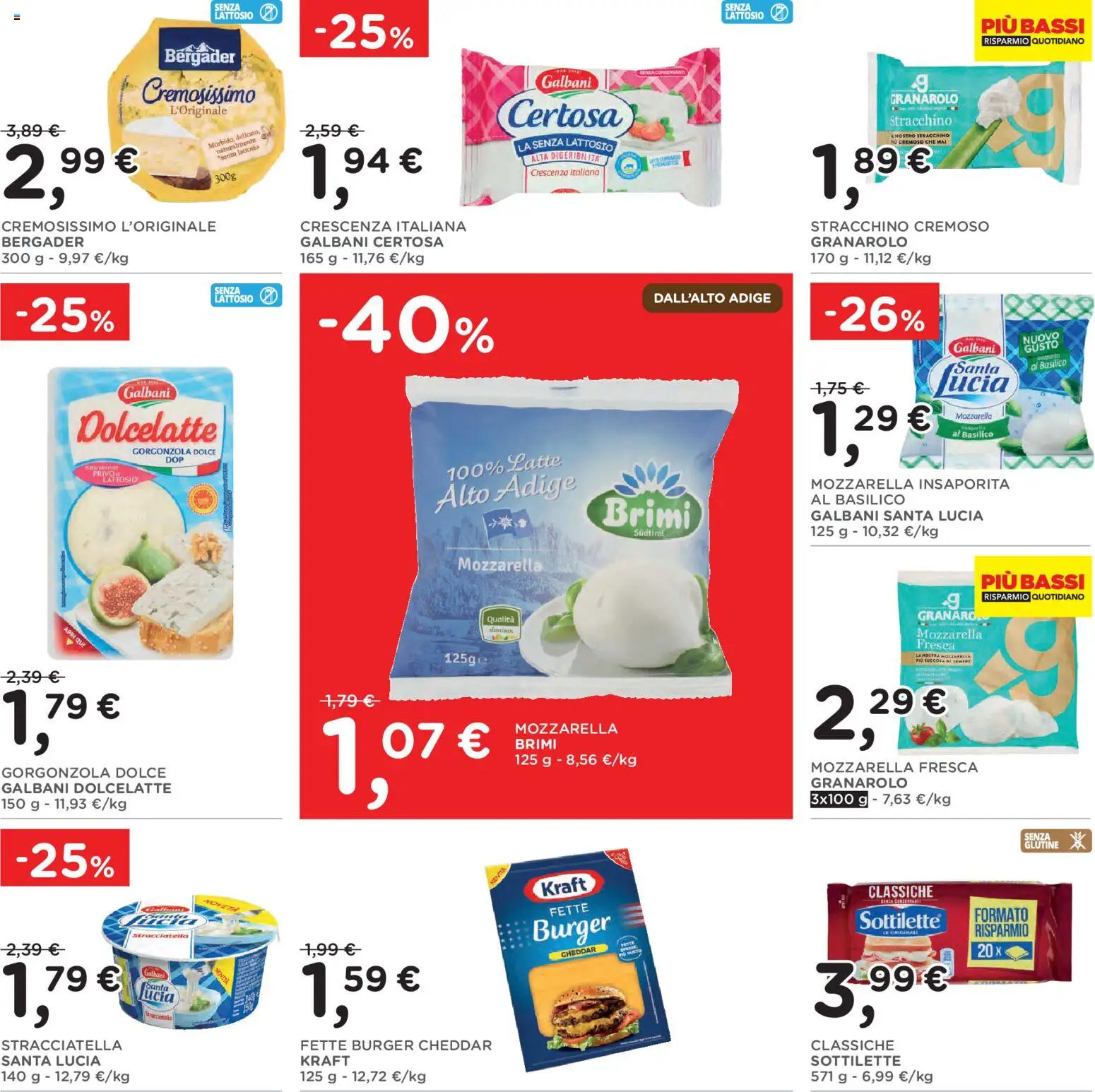 Volantino Poli del 30/09/2026 | Pagina: 11 | Prodotti: Cheddar, Latte, Stracciatella, Senza lattosio
