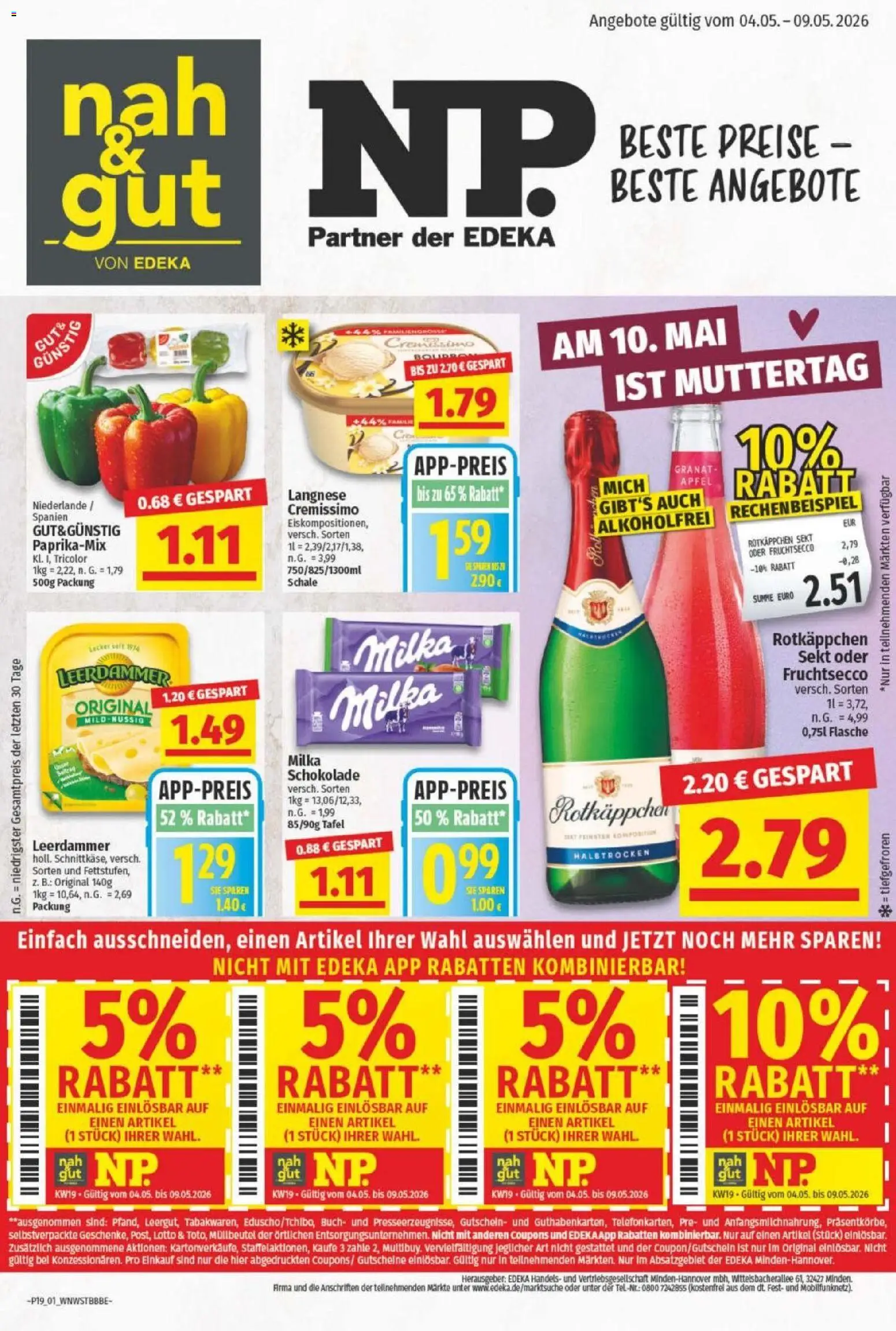NP Discount Prospekt | 04.05.2026 | Wie erhält man einen begrenzten Rabatt? | Deutschland