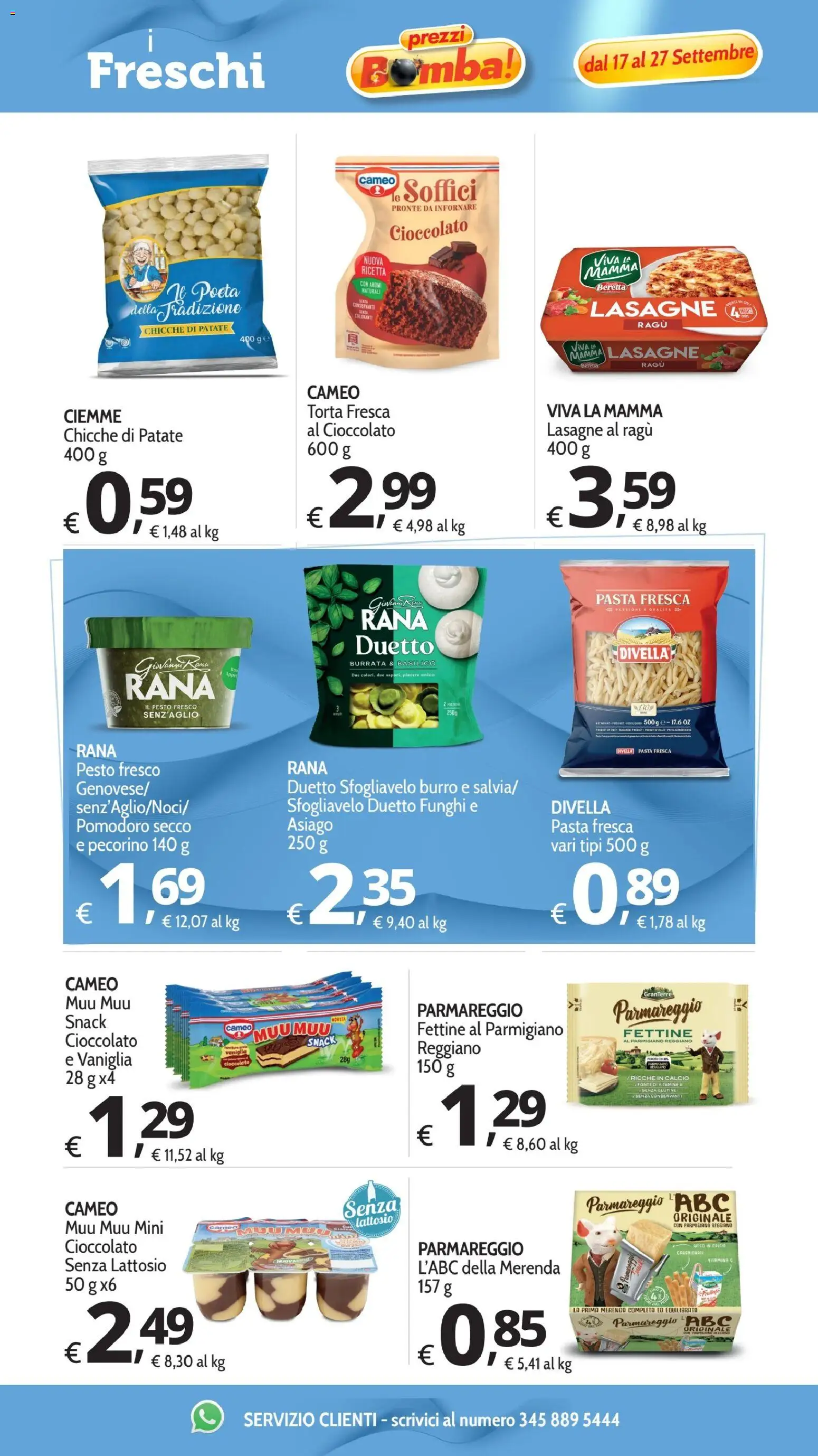 Volantino Primo Prezzo del 17/09/2026 | Pagina: 29 | Prodotti: Vaniglia, Pomodoro, Burro, Lasagne